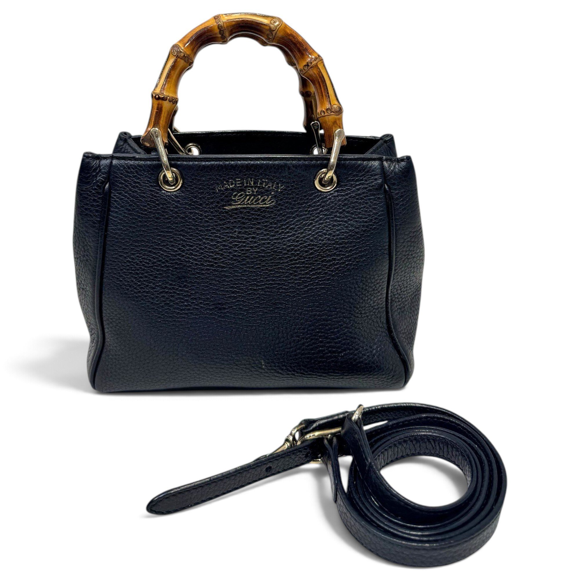Bamboo leather tote