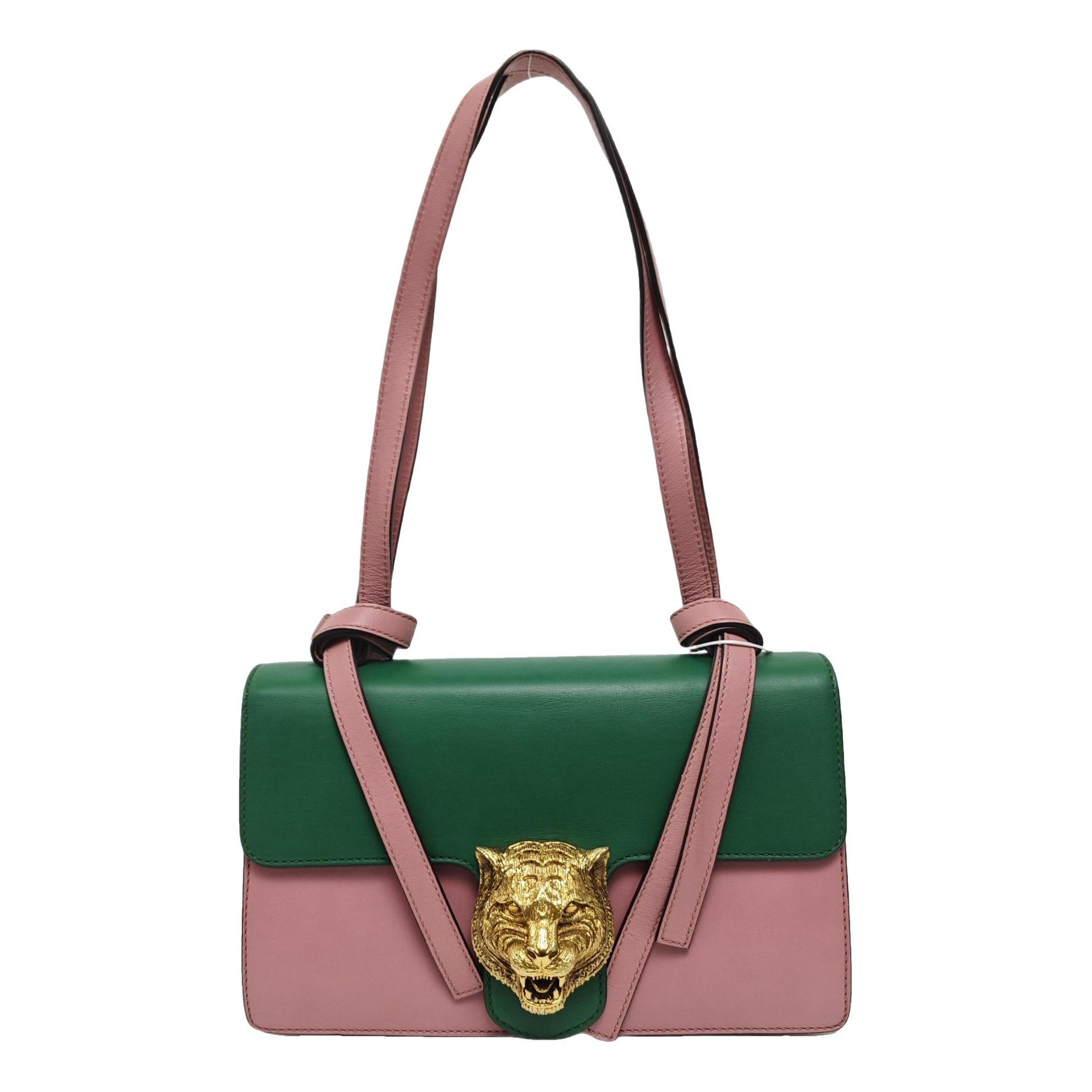 Animalier leather handbag