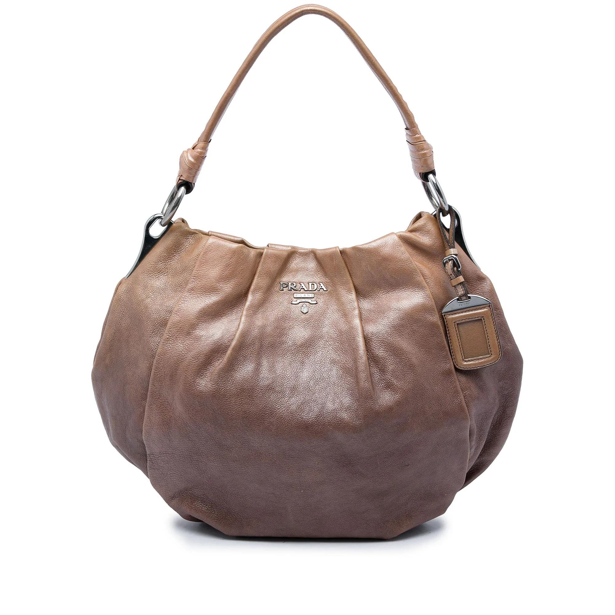 Prada Pony-style calfskin handbag