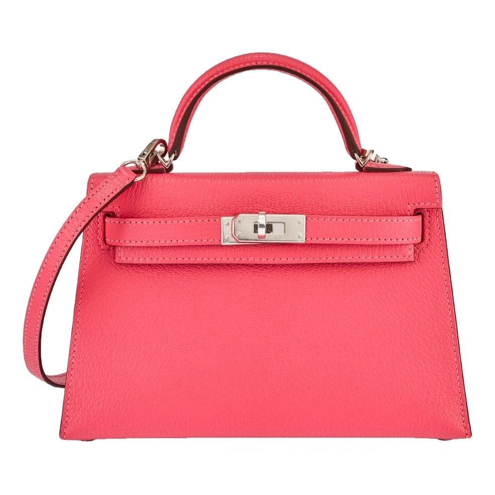 Kelly Mini leather handbag