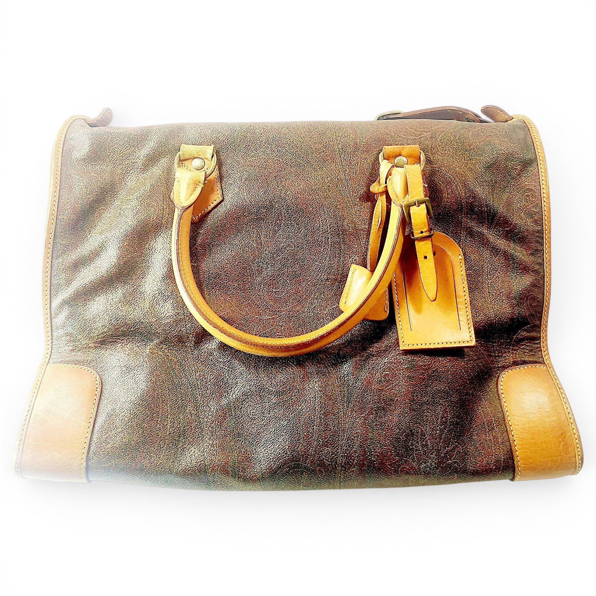Leather satchel