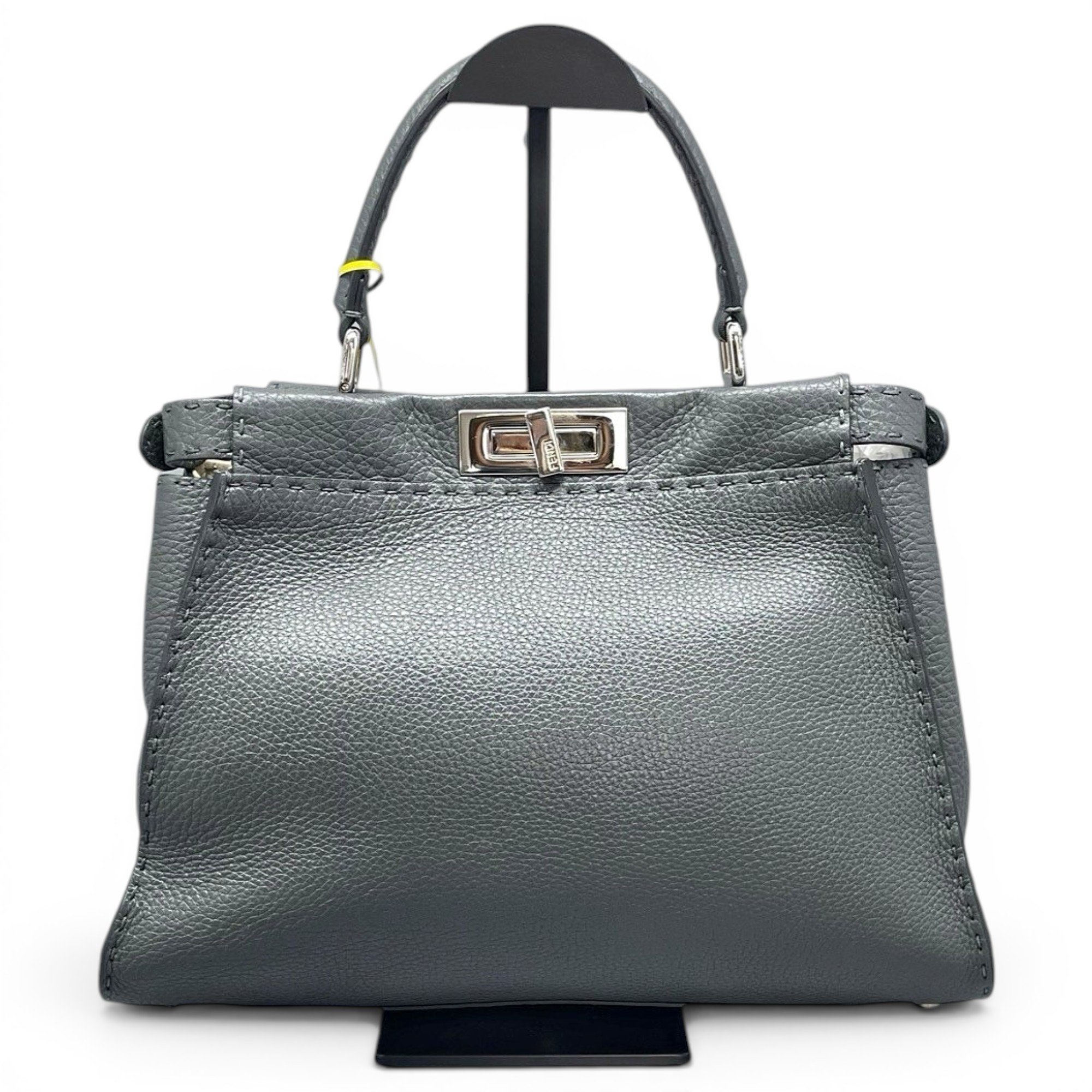 Peekaboo leather handbag