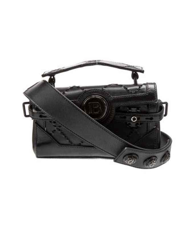 Balmain Leather Shoulder Bag