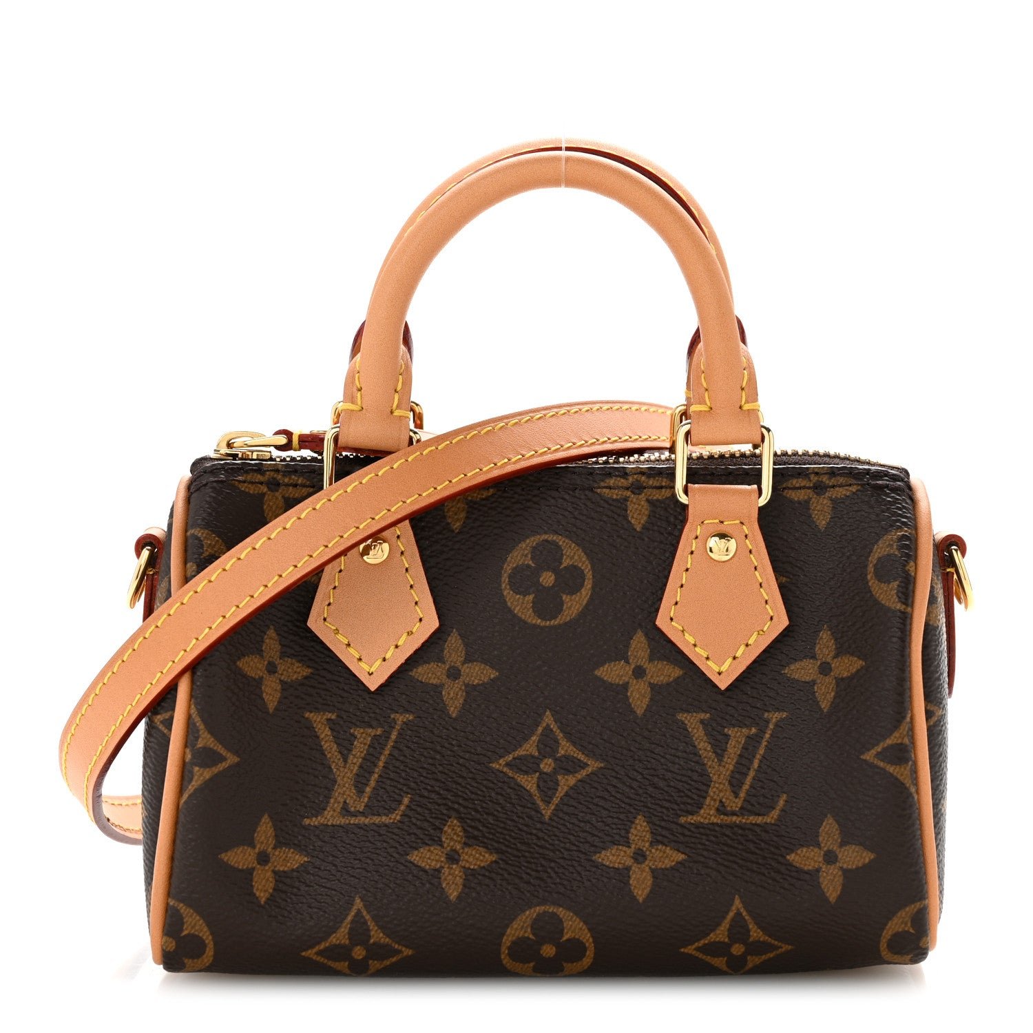 Louis Vuitton Louis Vuitton Monogram Nano Speedy Bandouliere
