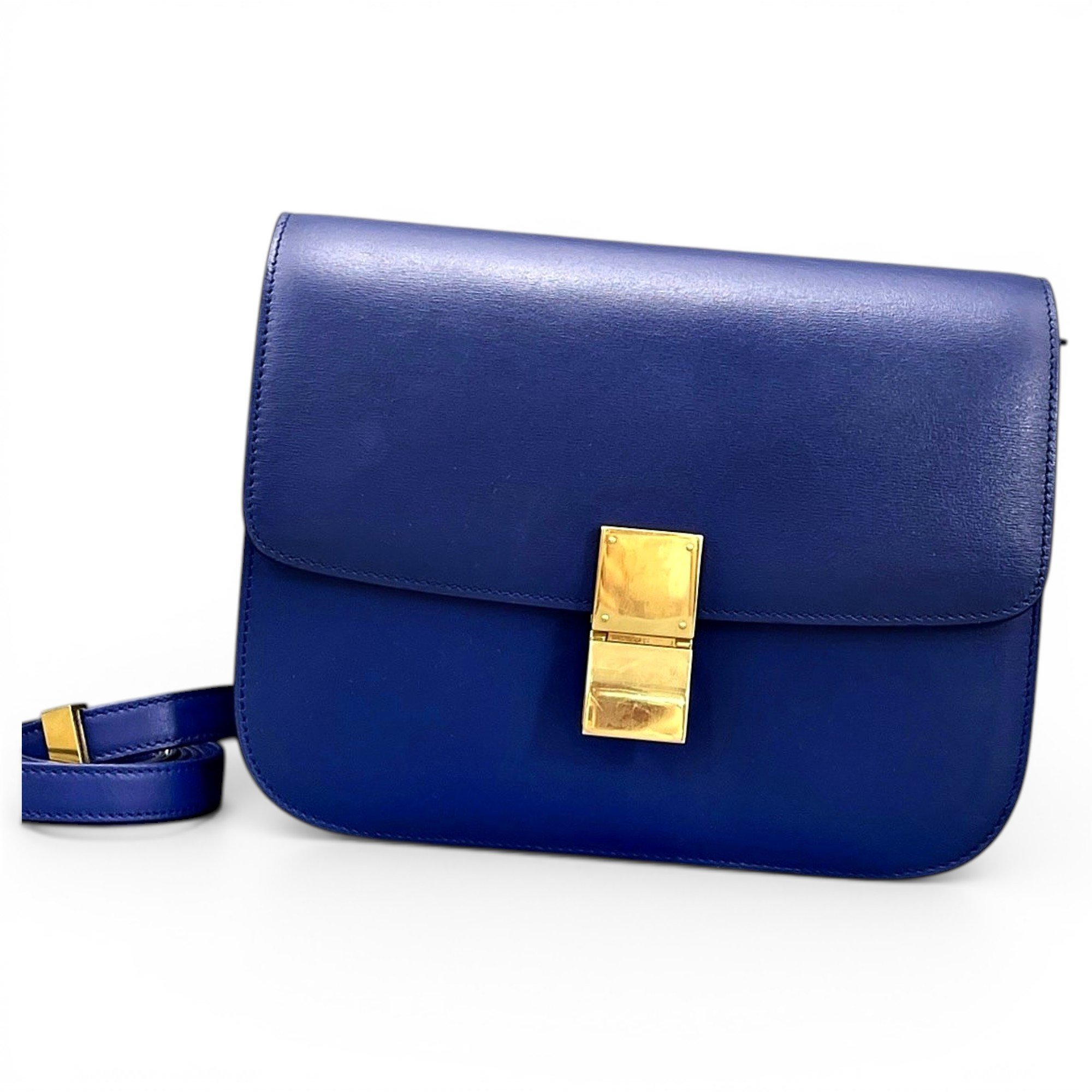 Classic leather handbag
