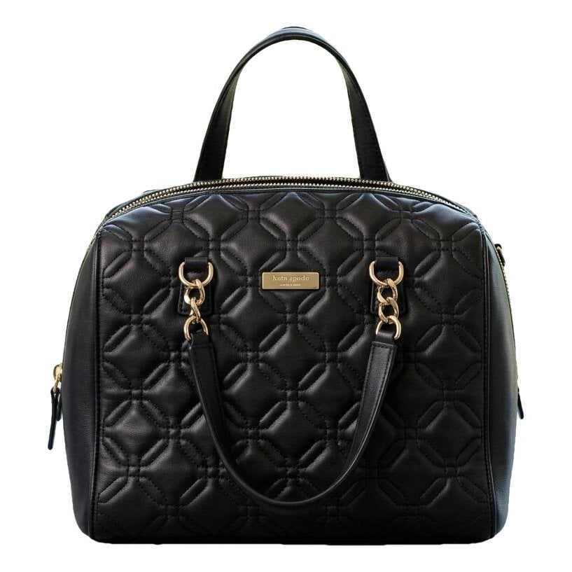 Leather bowling bag