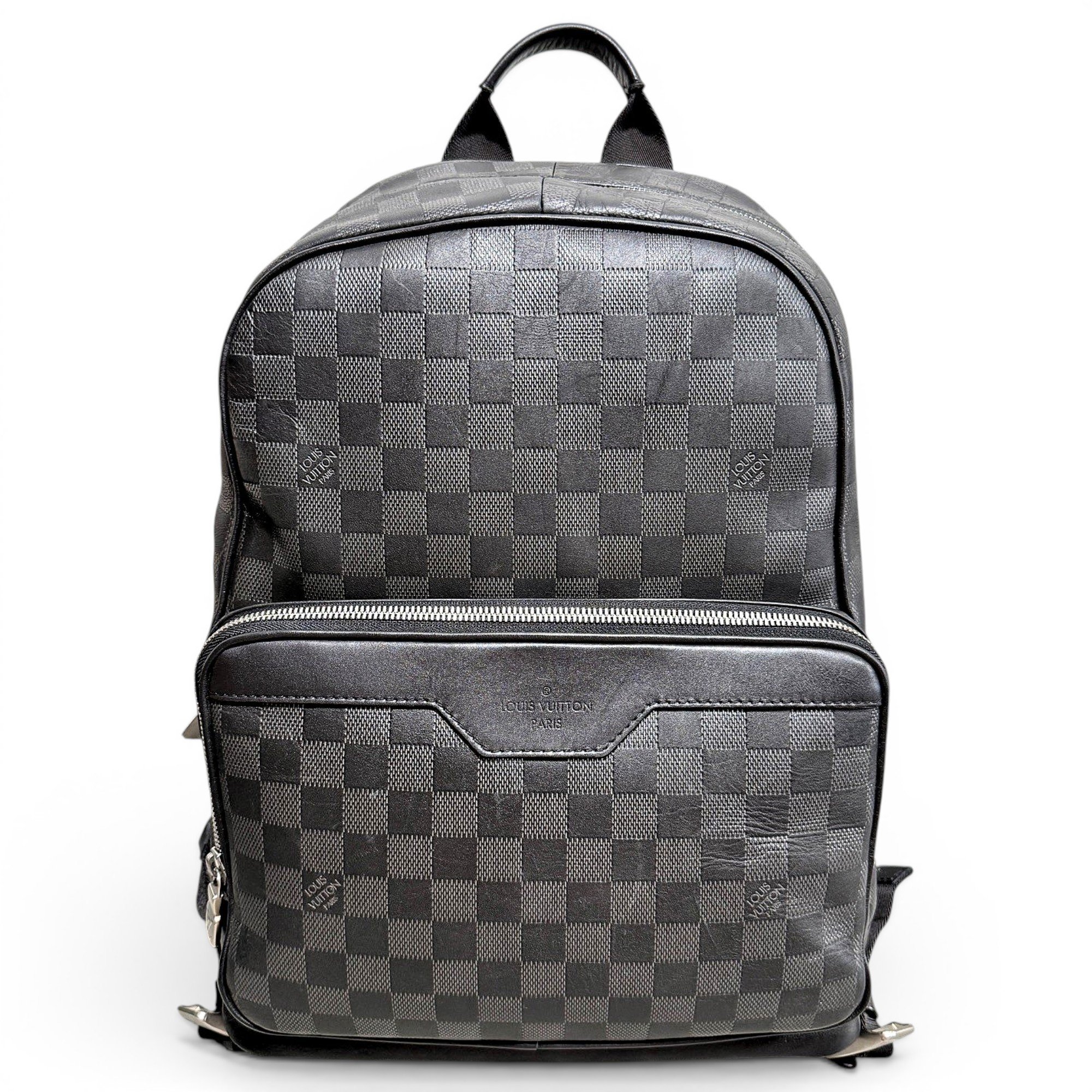 Leather backpack