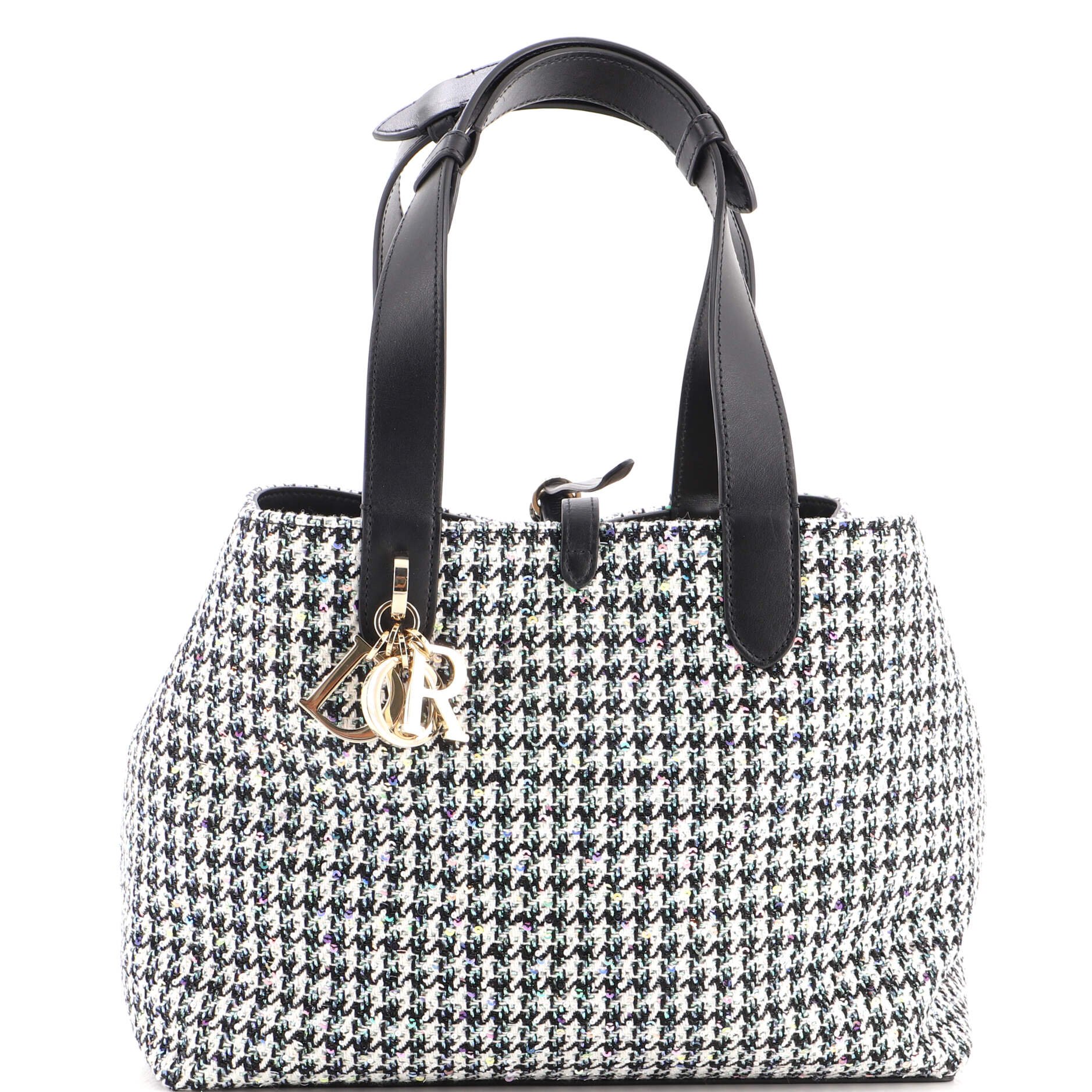 Toujours Tote Bag Sequin Embellished Tweed Medium