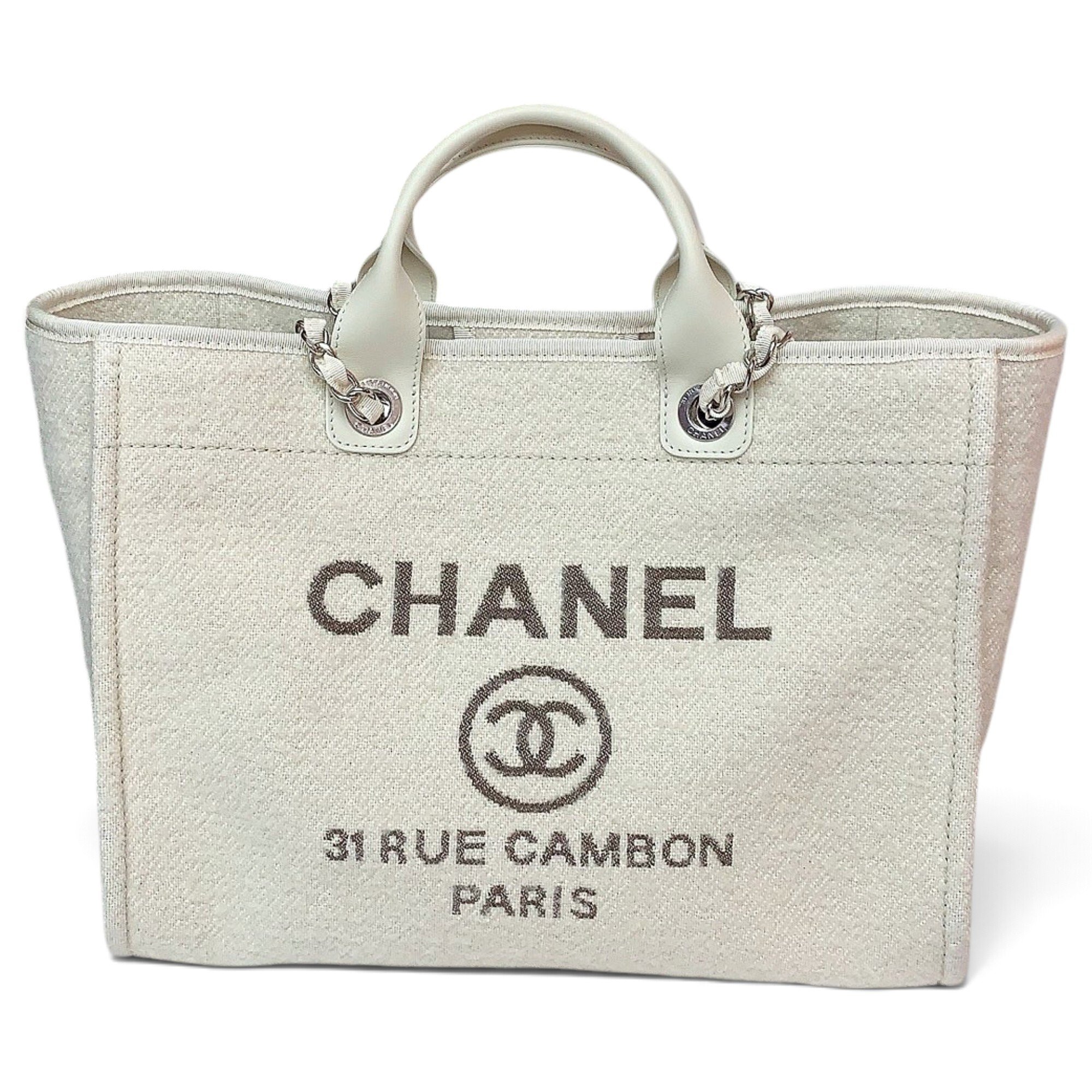 Deauville Chain cloth tote