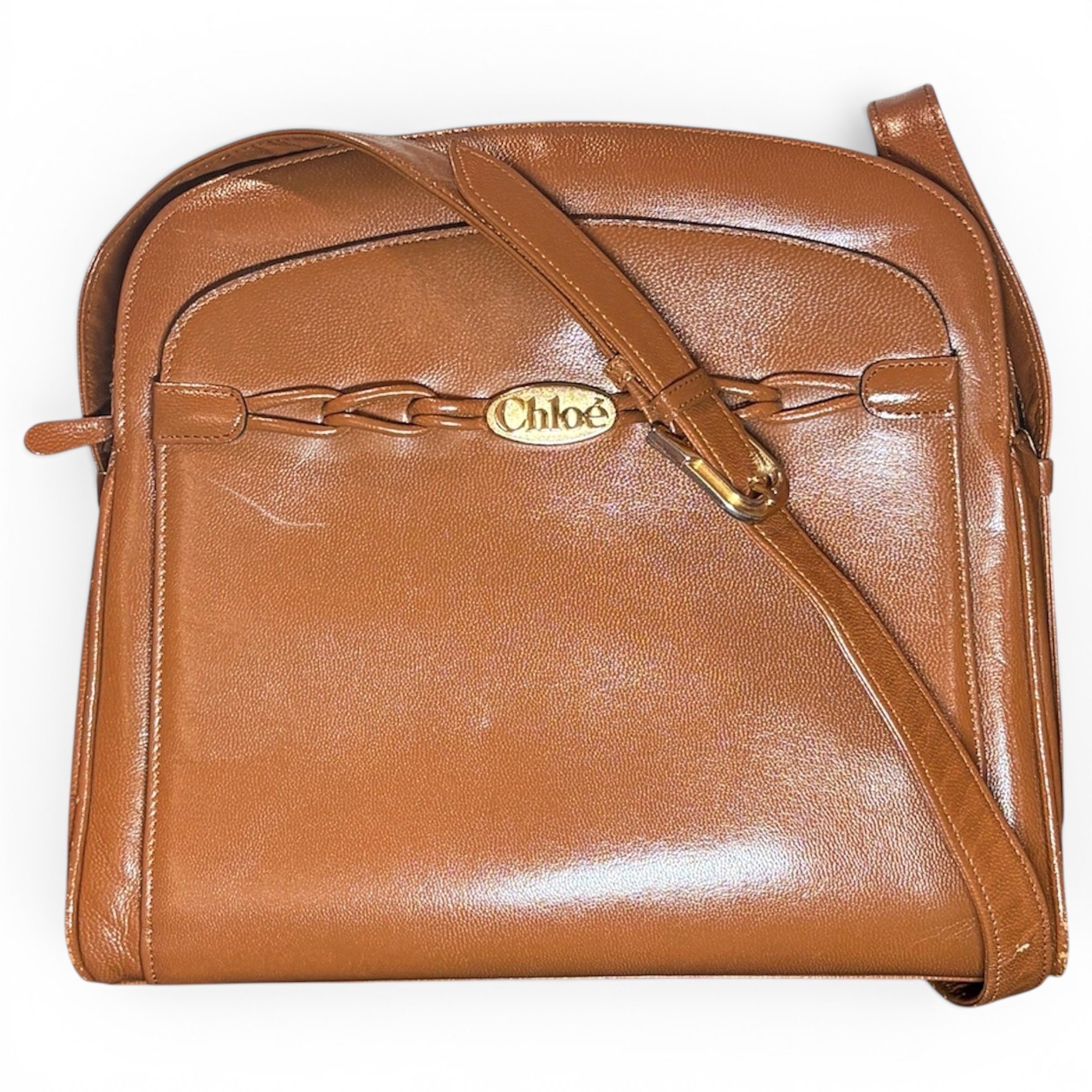 Leather handbag