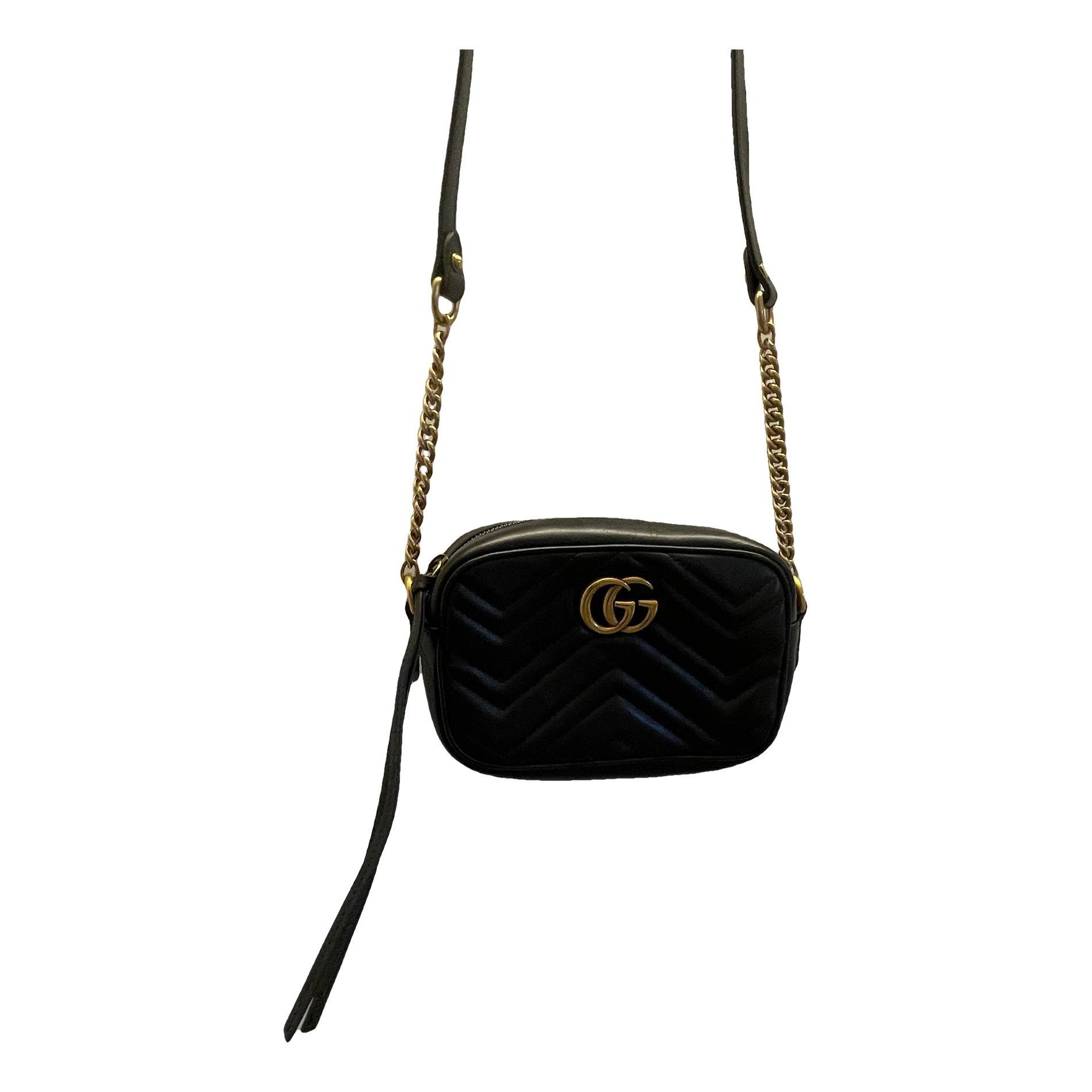 GG Marmont leather crossbody bag