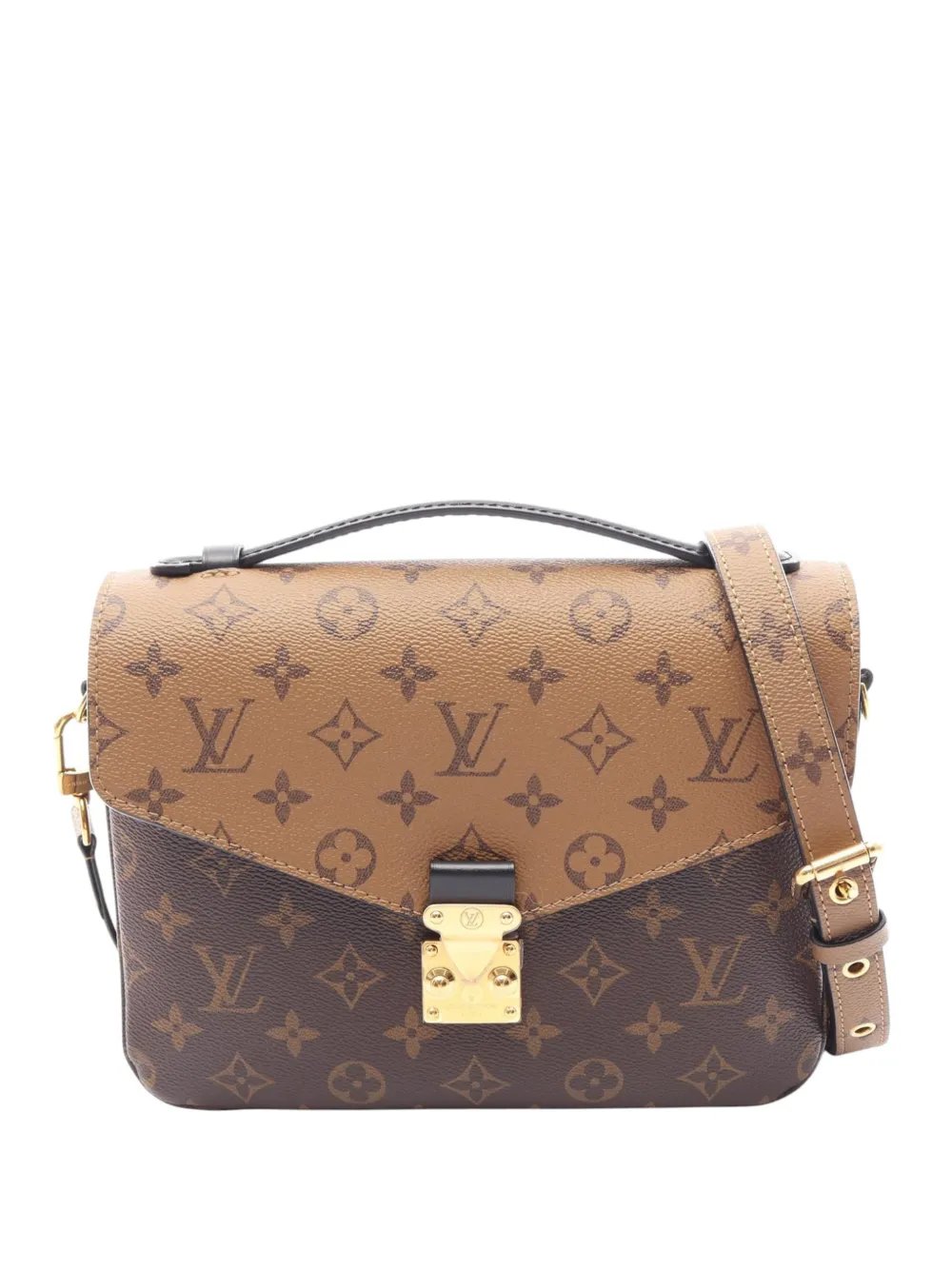 2021-2026 Monogram Reverse Pochette Metis satchel