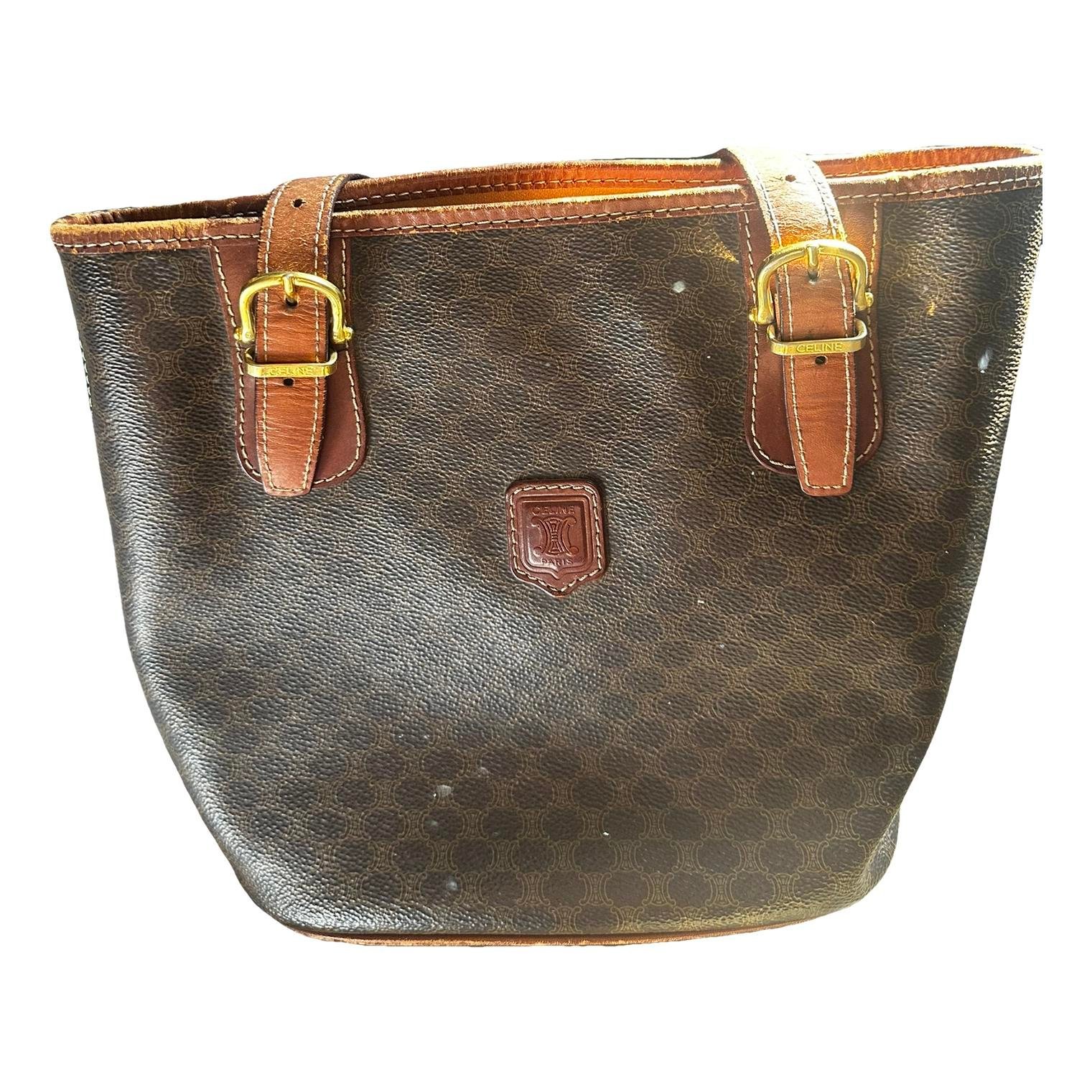 Leather backpack