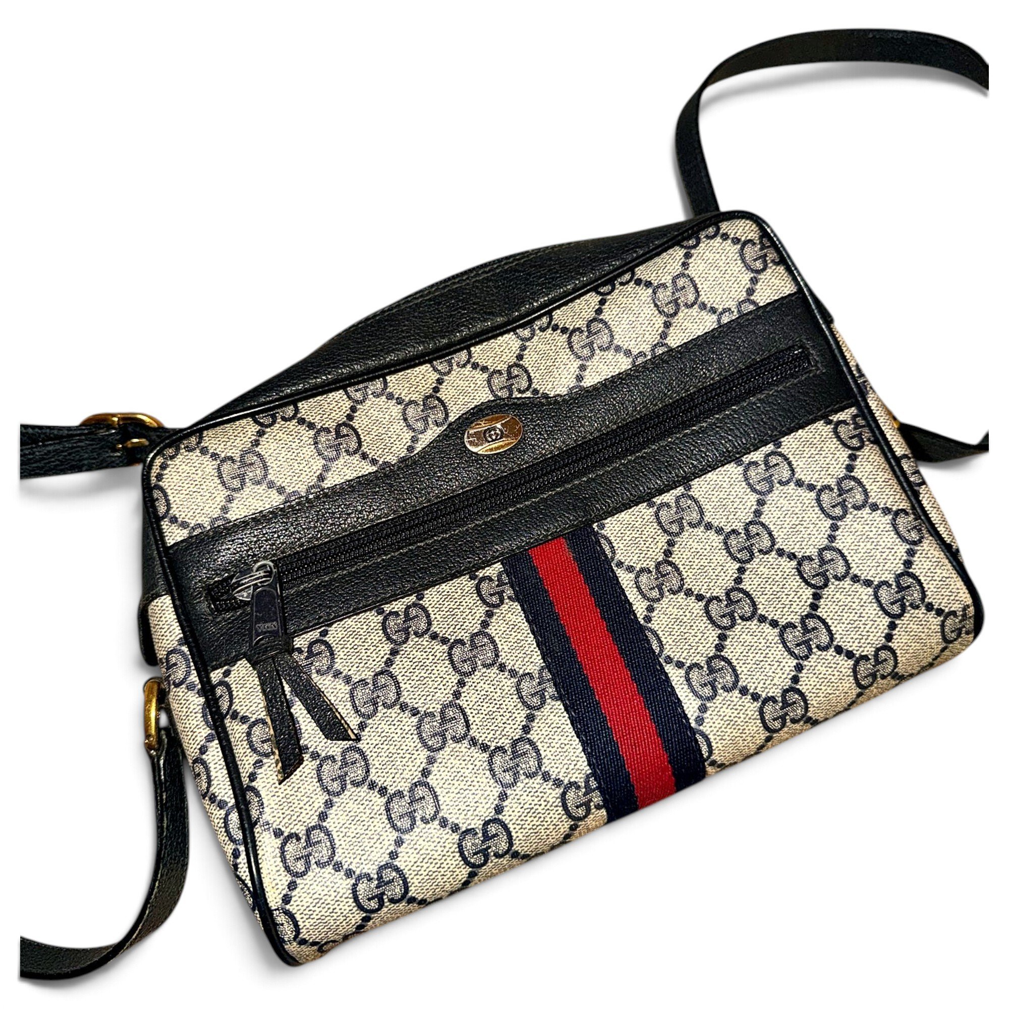 1955 leather crossbody bag