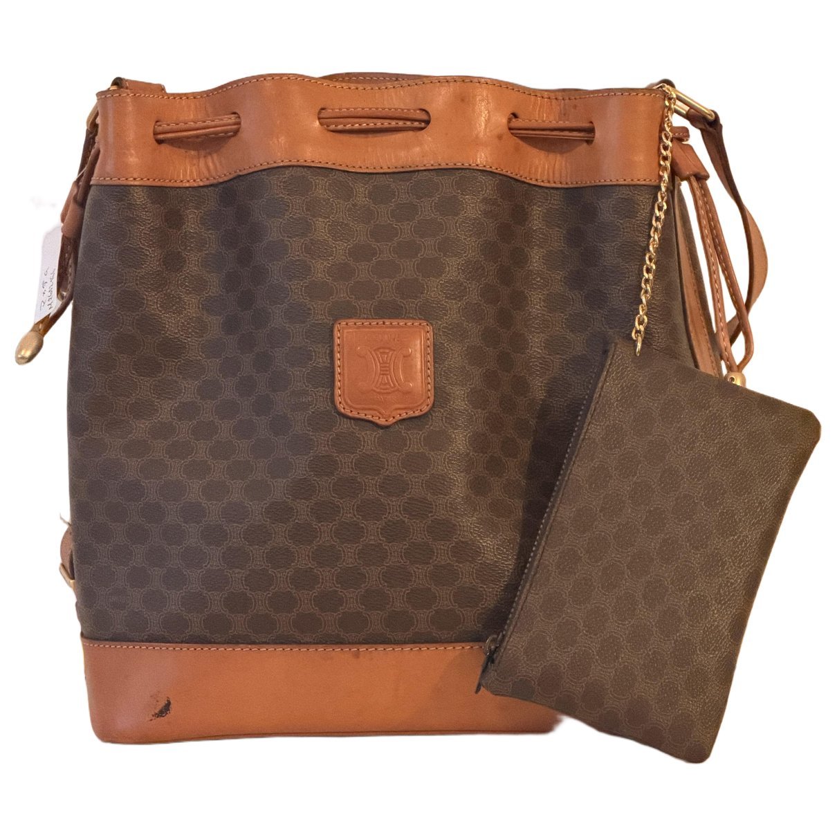 SAC SEAU leather handbag