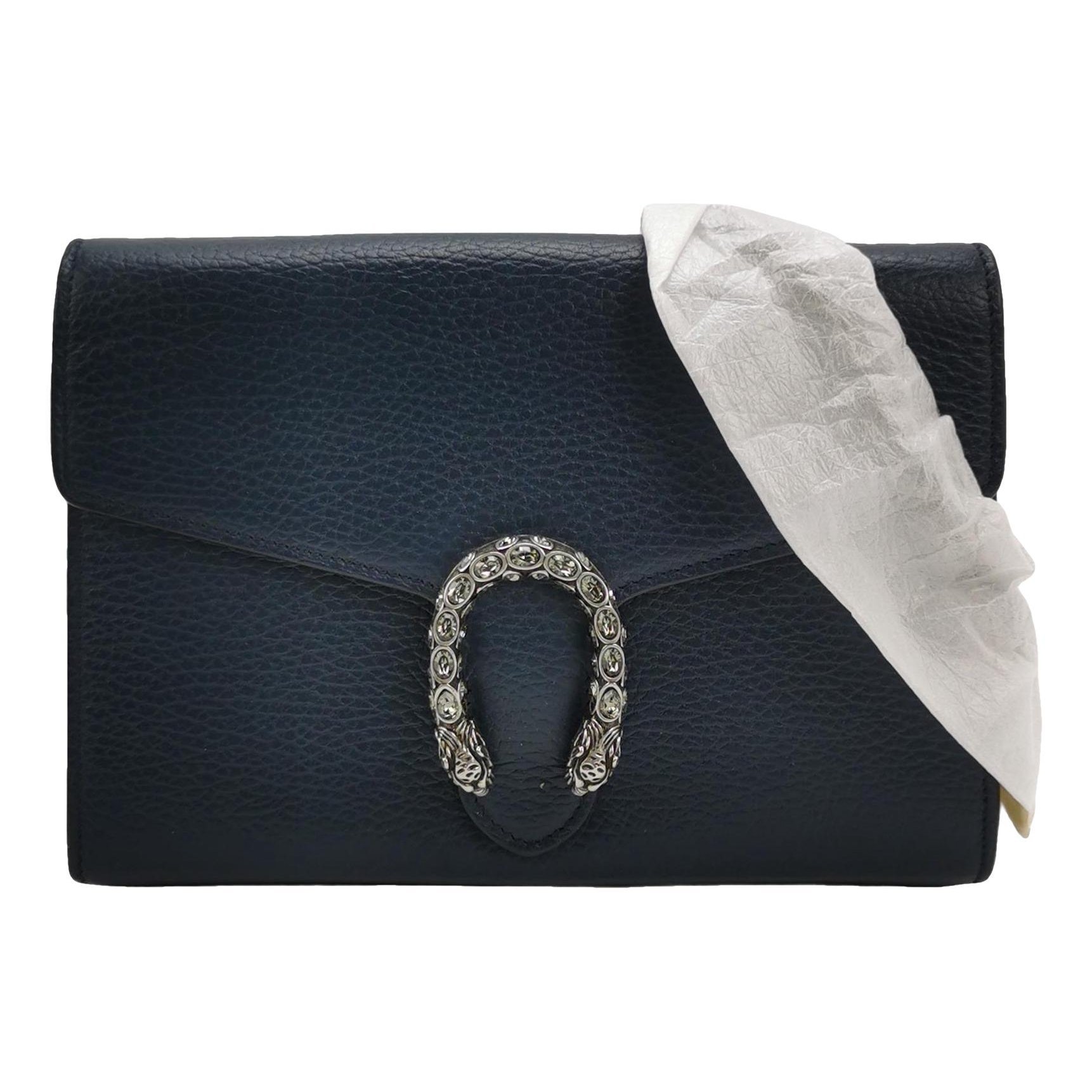 Dionysus Chain Wallet leather handbag