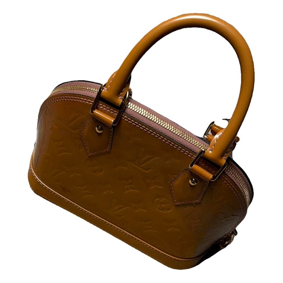Alma BB patent leather handbag