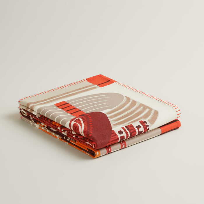 Rouge H Selle Trophee Blanket