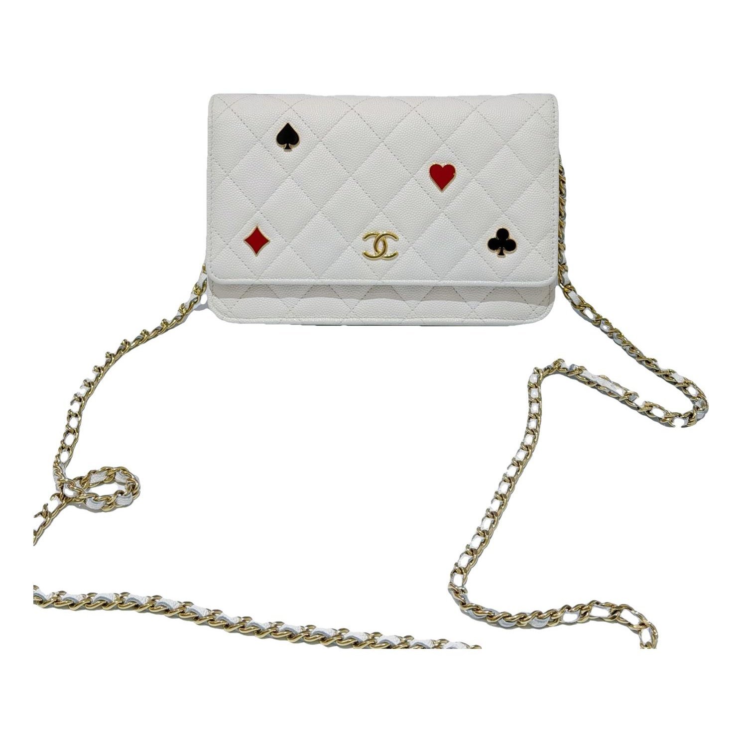 Wallet On Chain Timeless/Classique pony-style calfskin crossbody bag