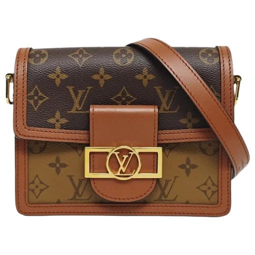 Dauphine leather mini bag