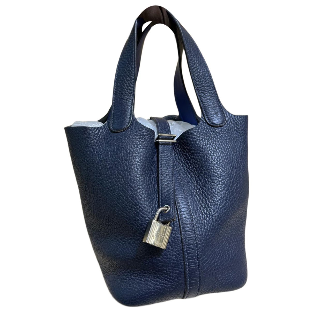Picotin leather handbag