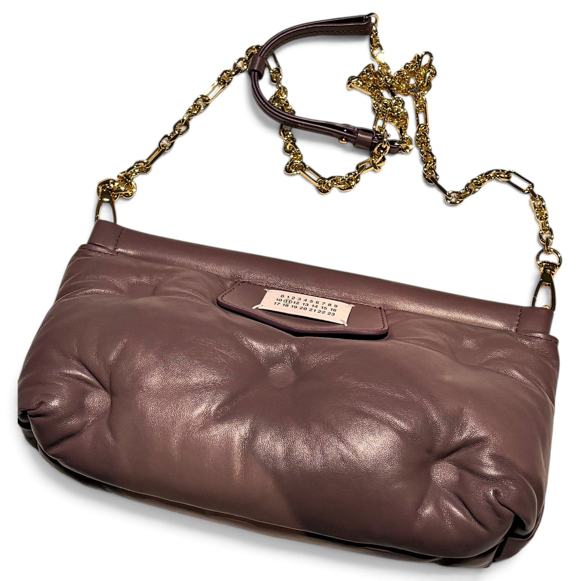 Glam Slam leather crossbody bag