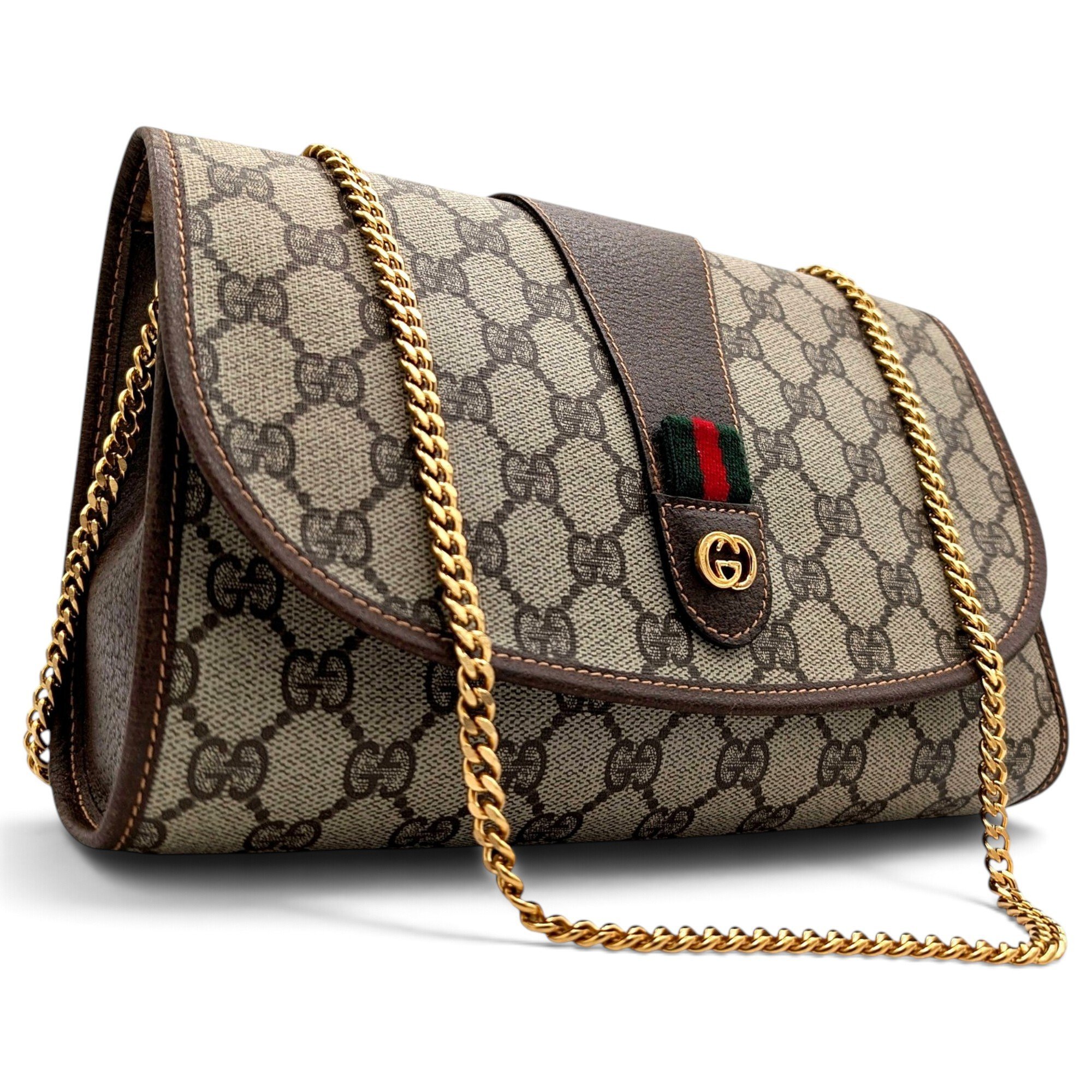 Ophidia cloth crossbody bag