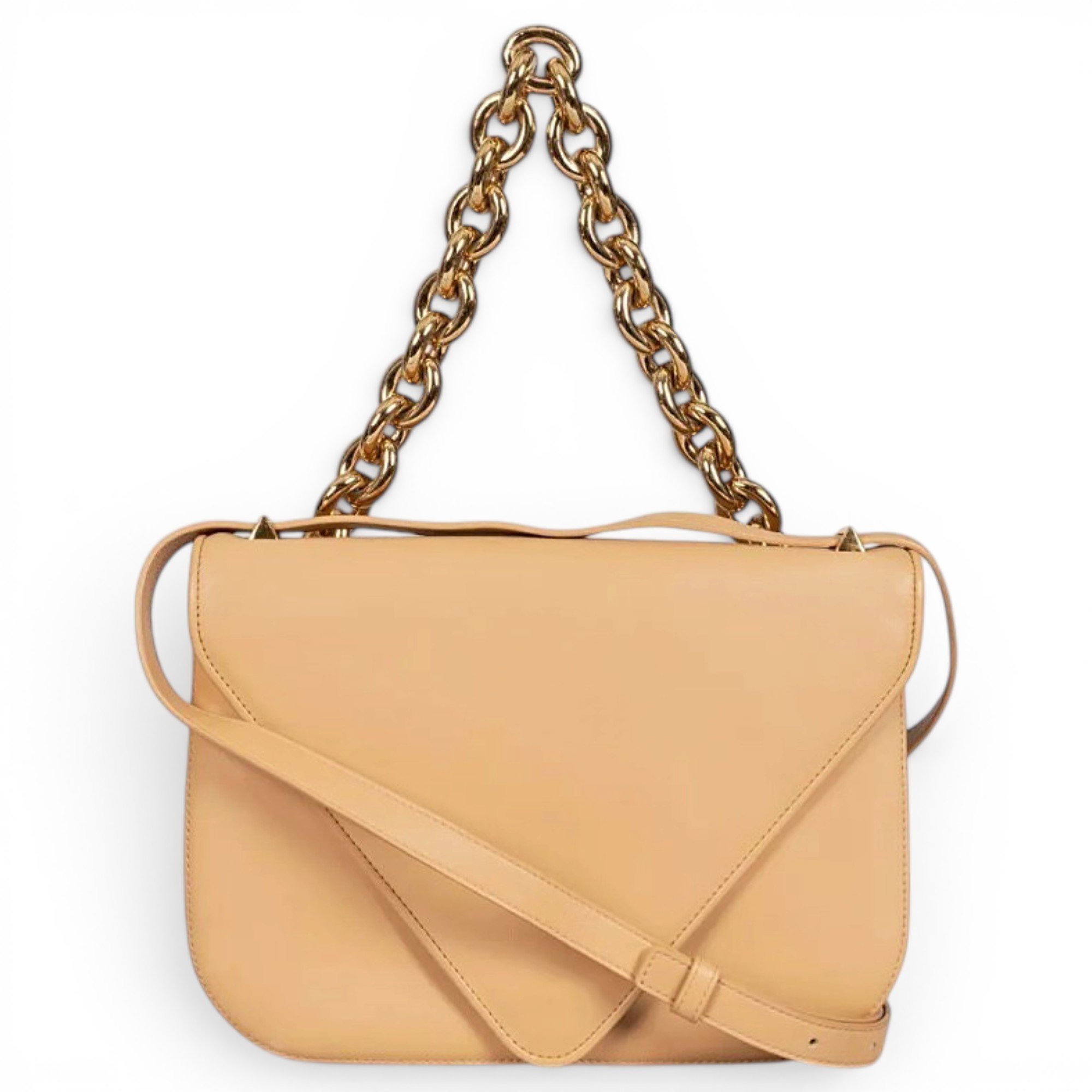 Mount leather crossbody bag