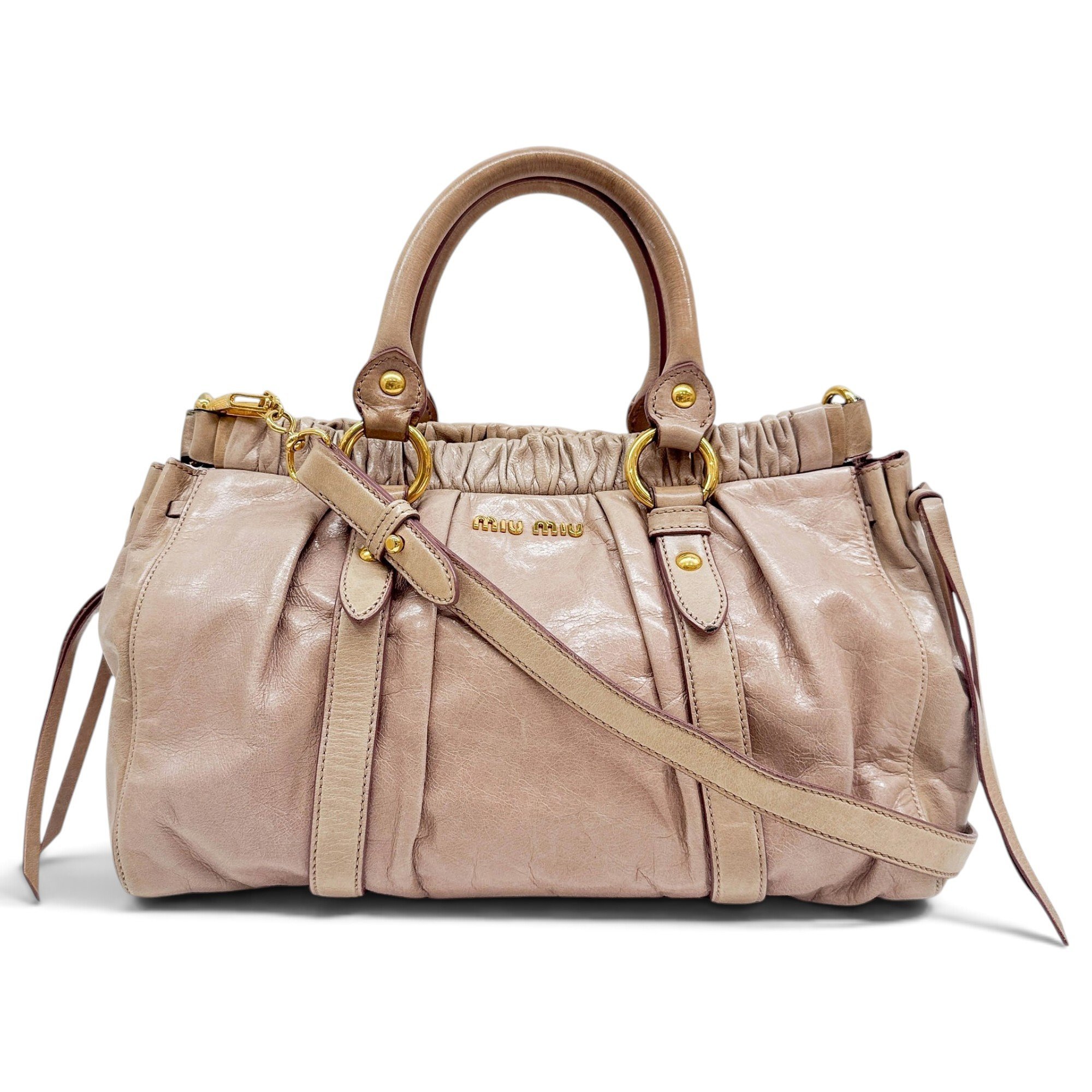Vitello leather handbag
