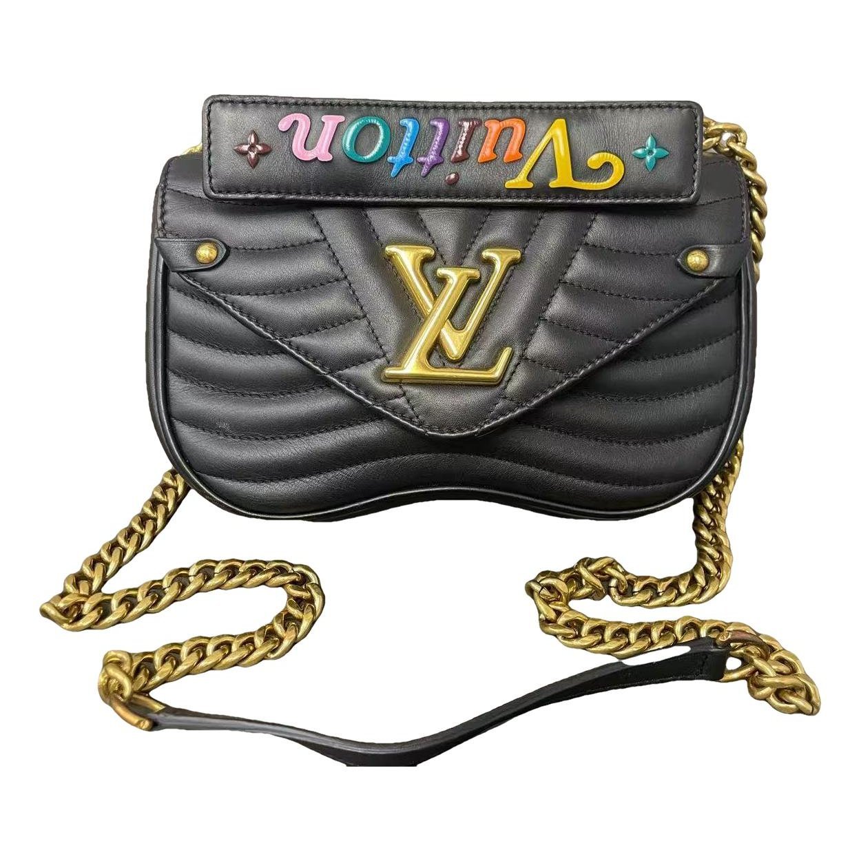 New Wave leather handbag