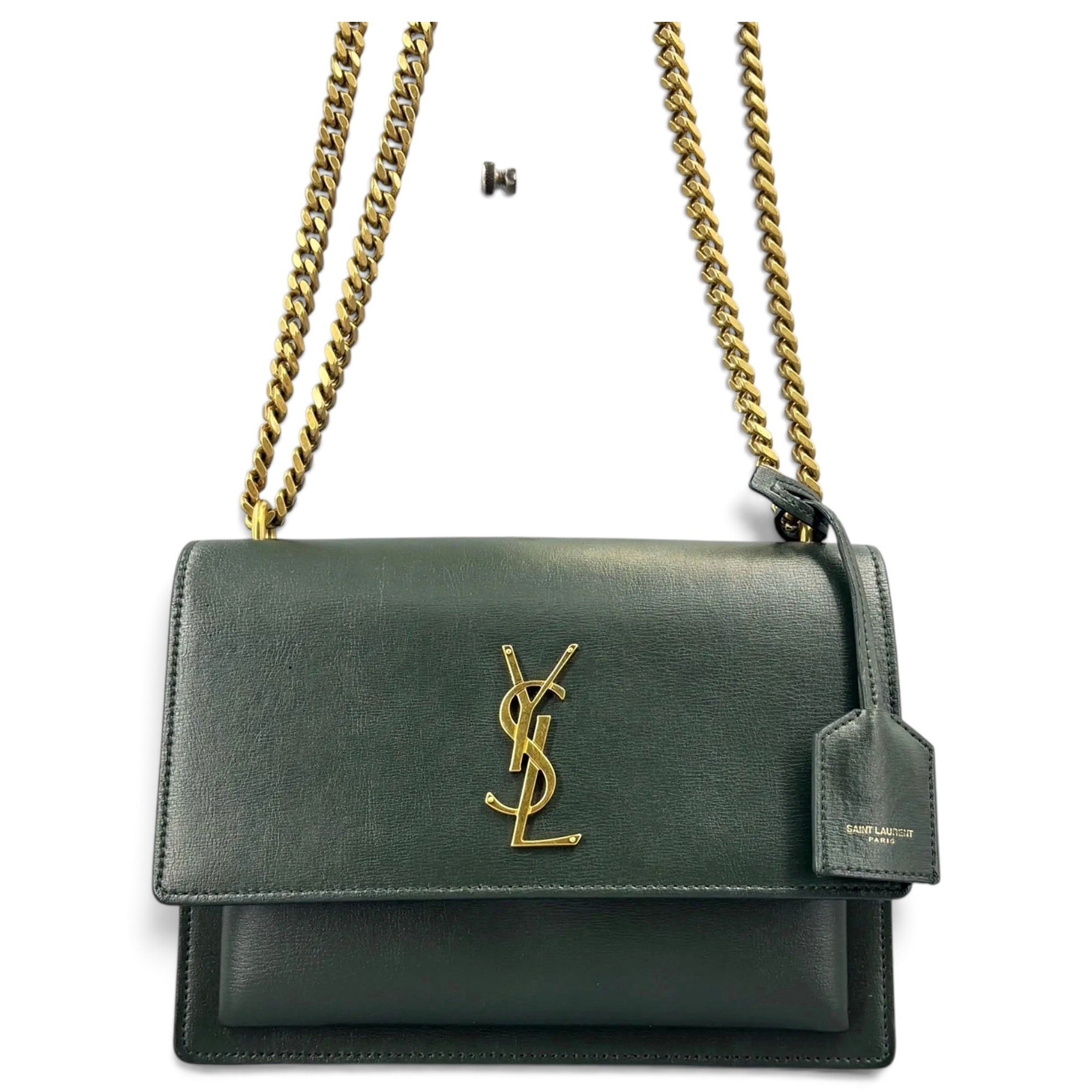 Sunset leather handbag