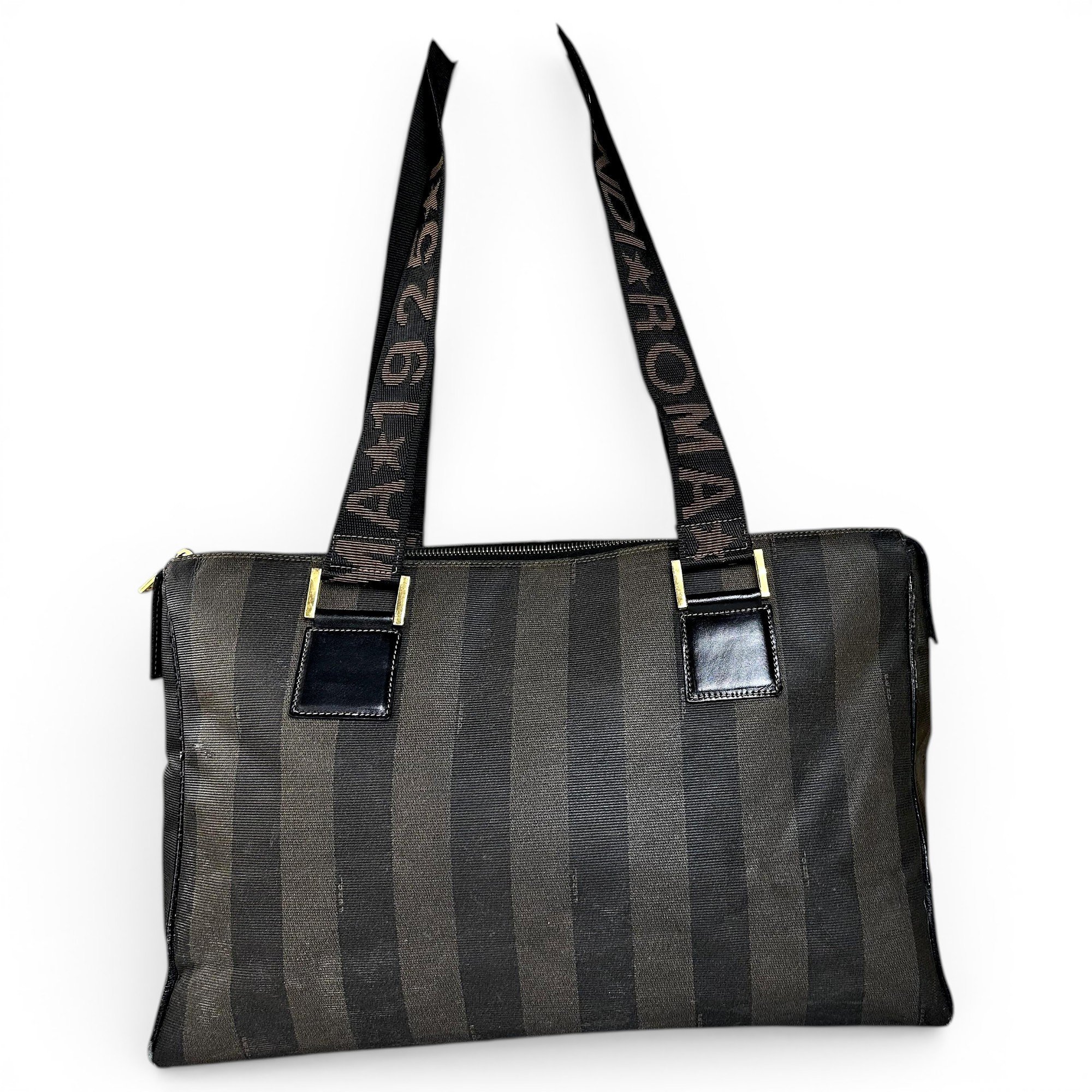 Baguette leather tote
