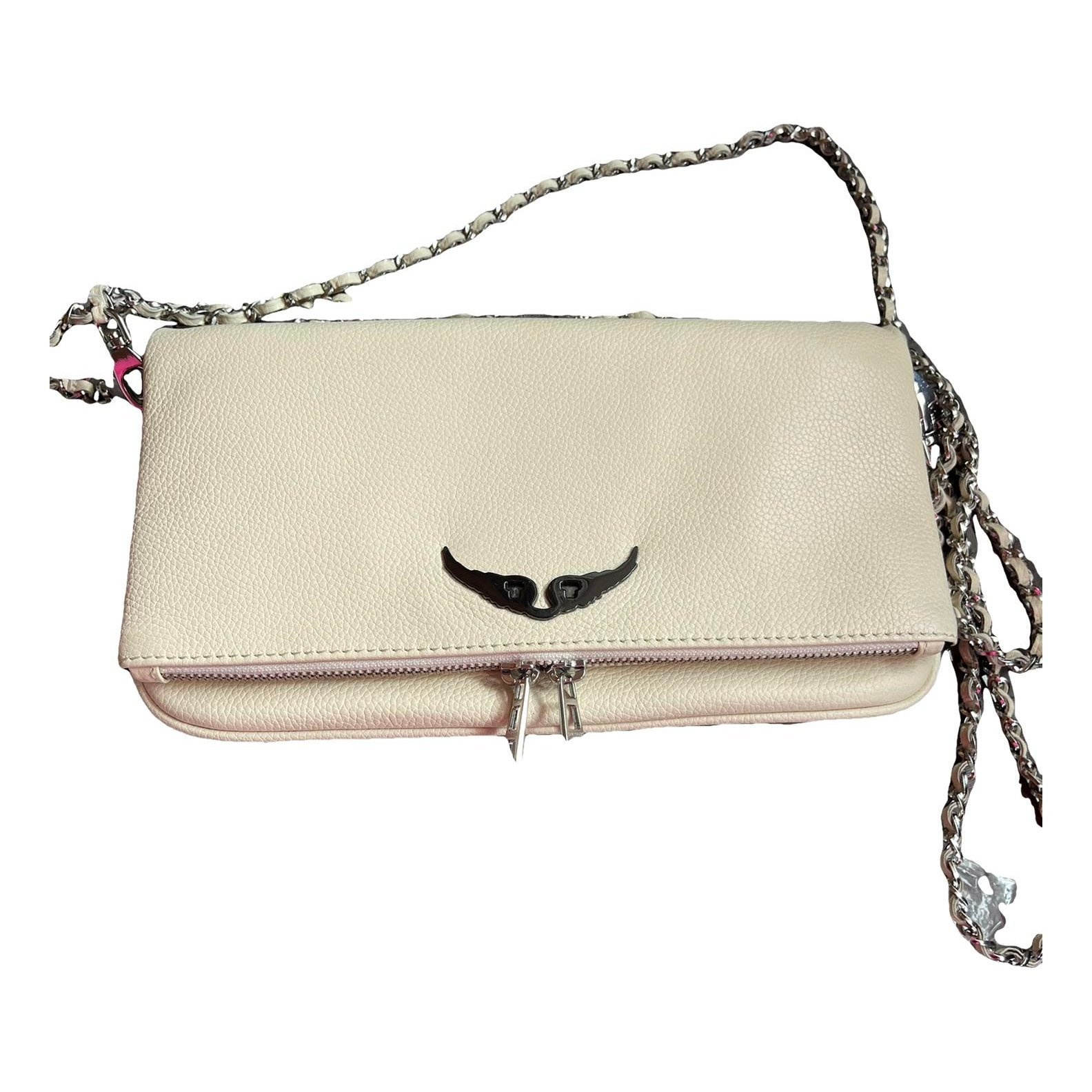 Rock leather crossbody bag