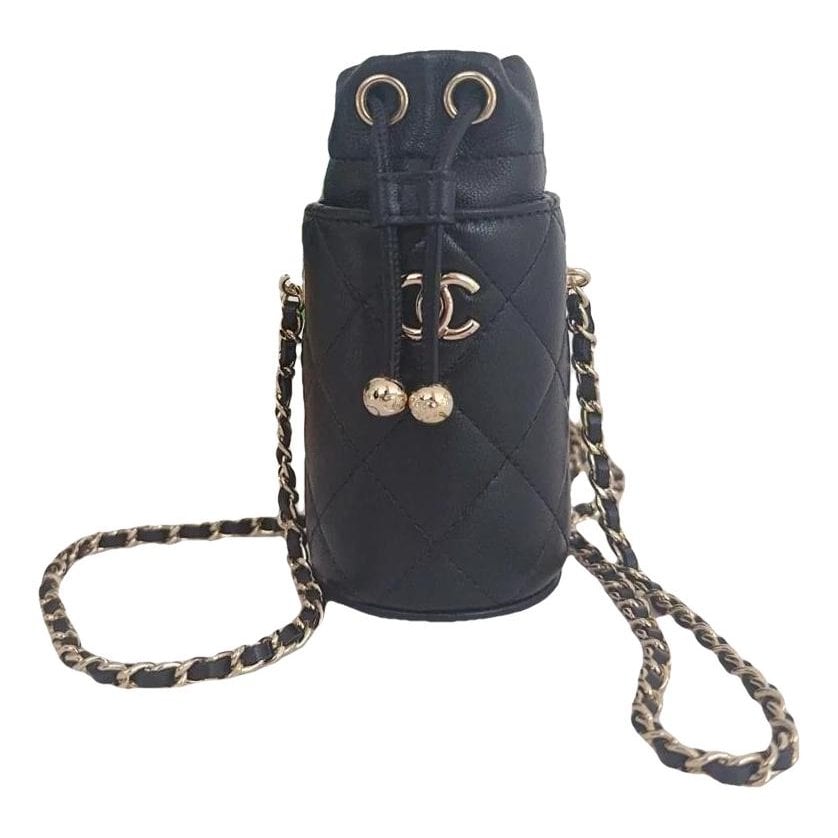 Leather mini bag