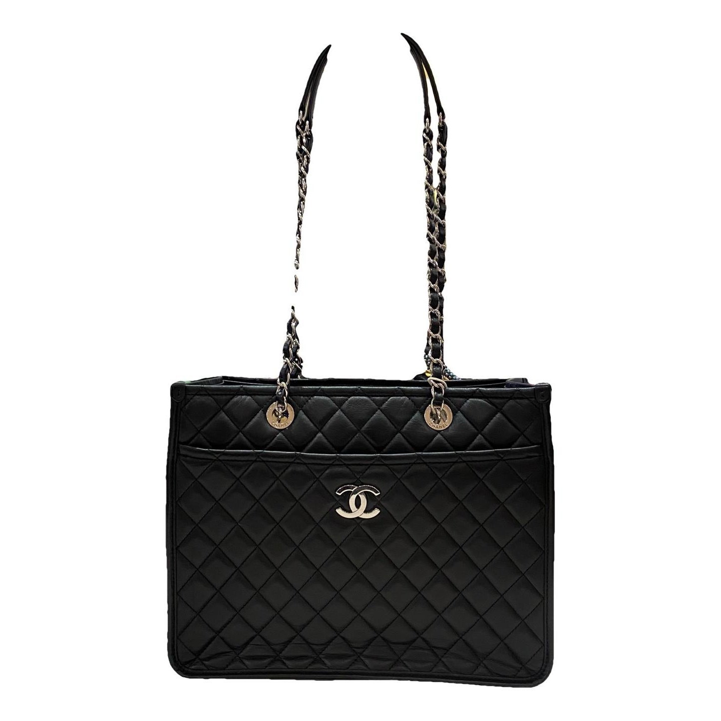 Classic CC Shopping leather tote