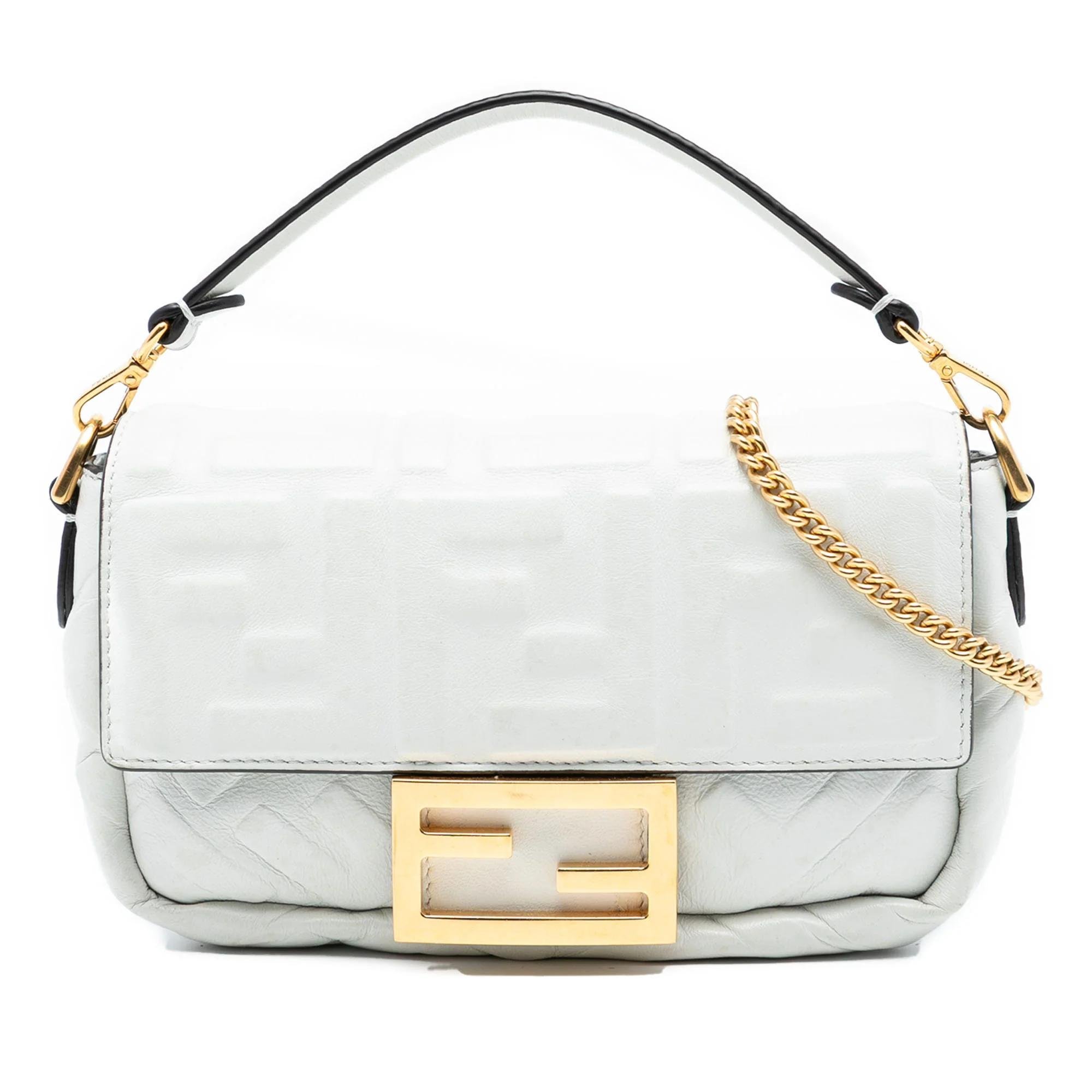 Fendi Baguette leather satchel
