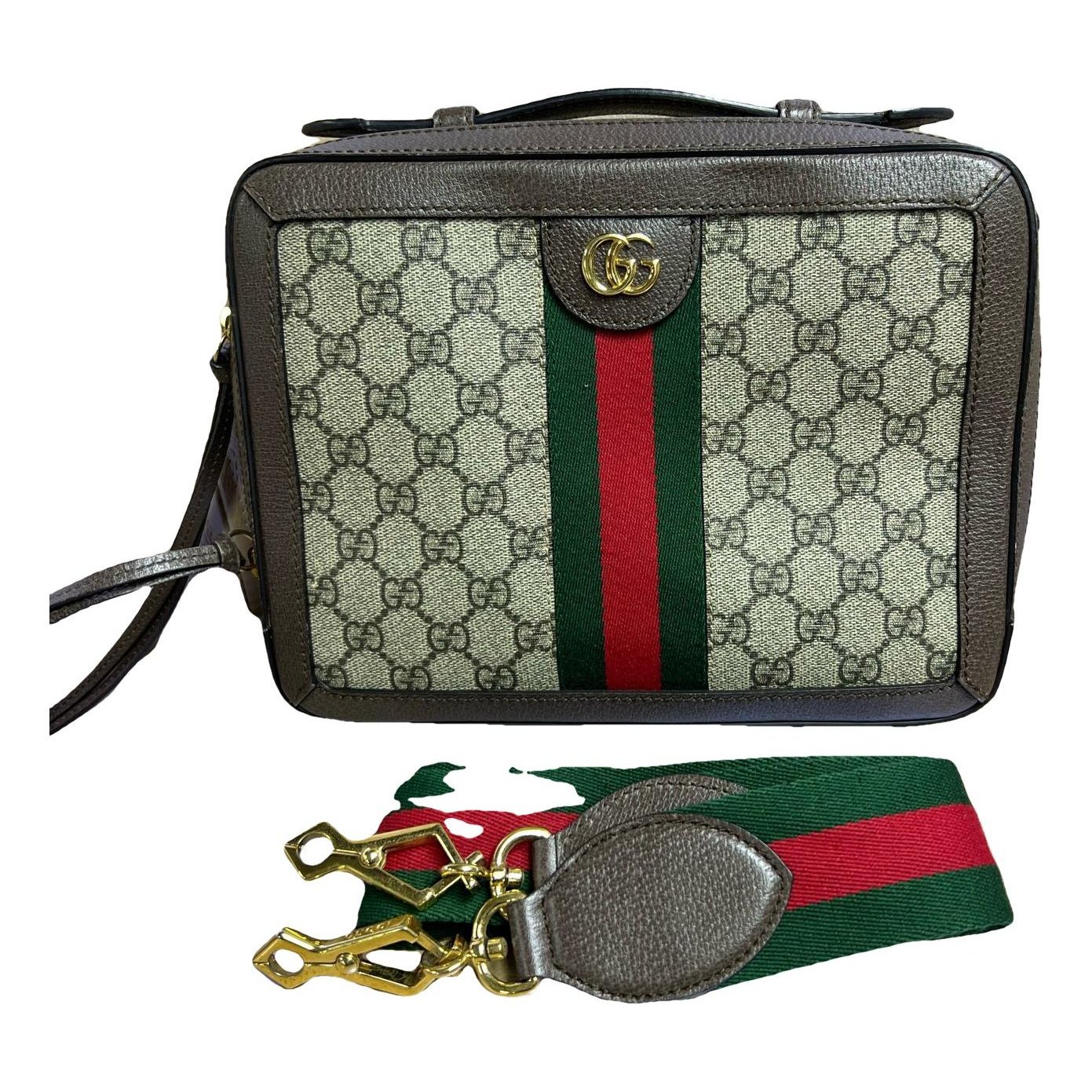 Ophidia Zip Around Camera cloth handbag