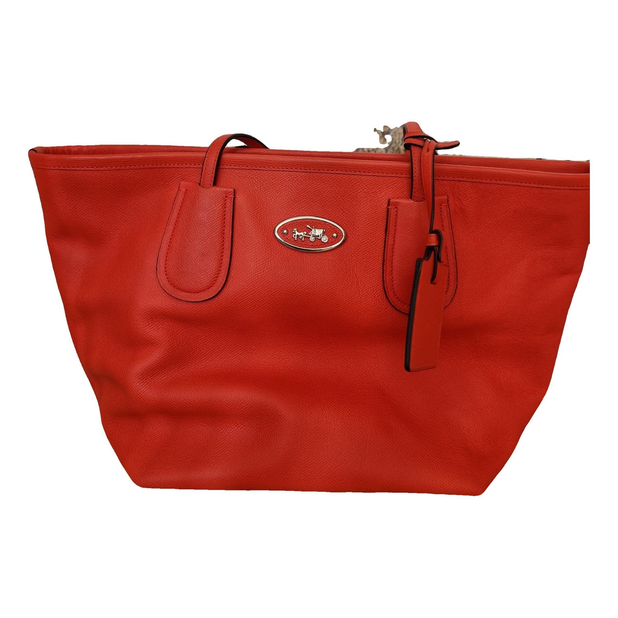 CITY ZIP TOTE leather handbag