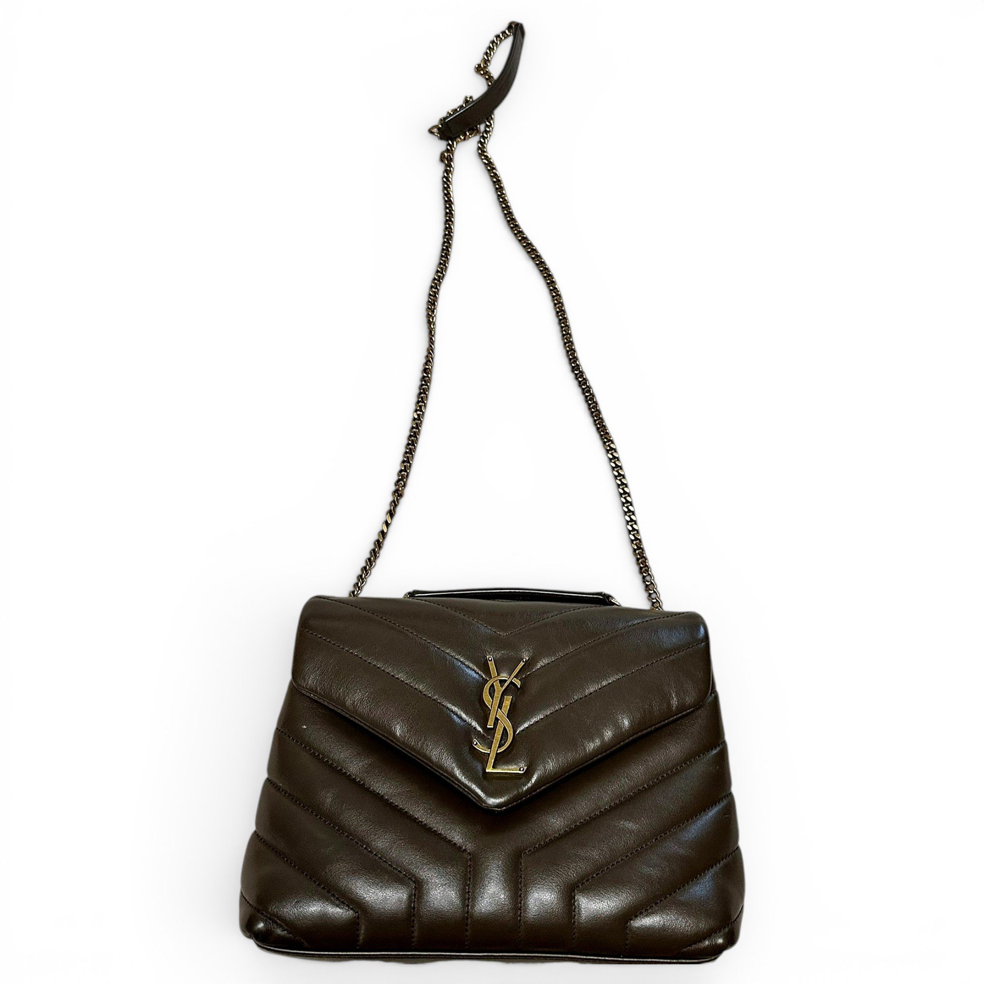 Leather crossbody bag