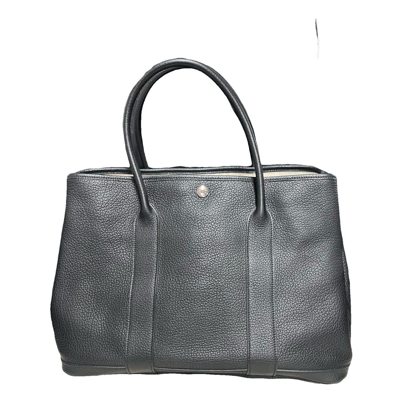 Garden Party leather handbag