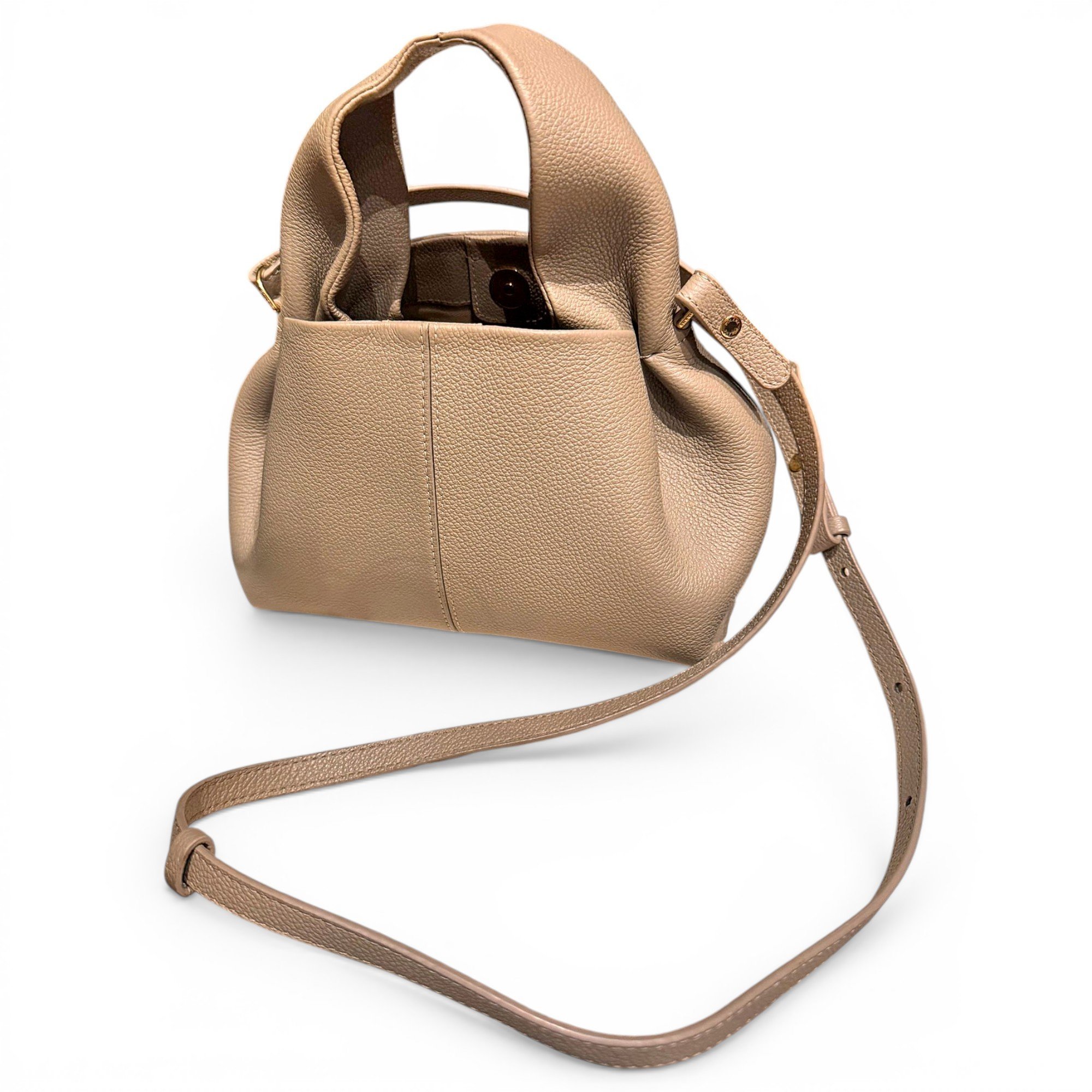 Polene Numéro Neuf leather handbag