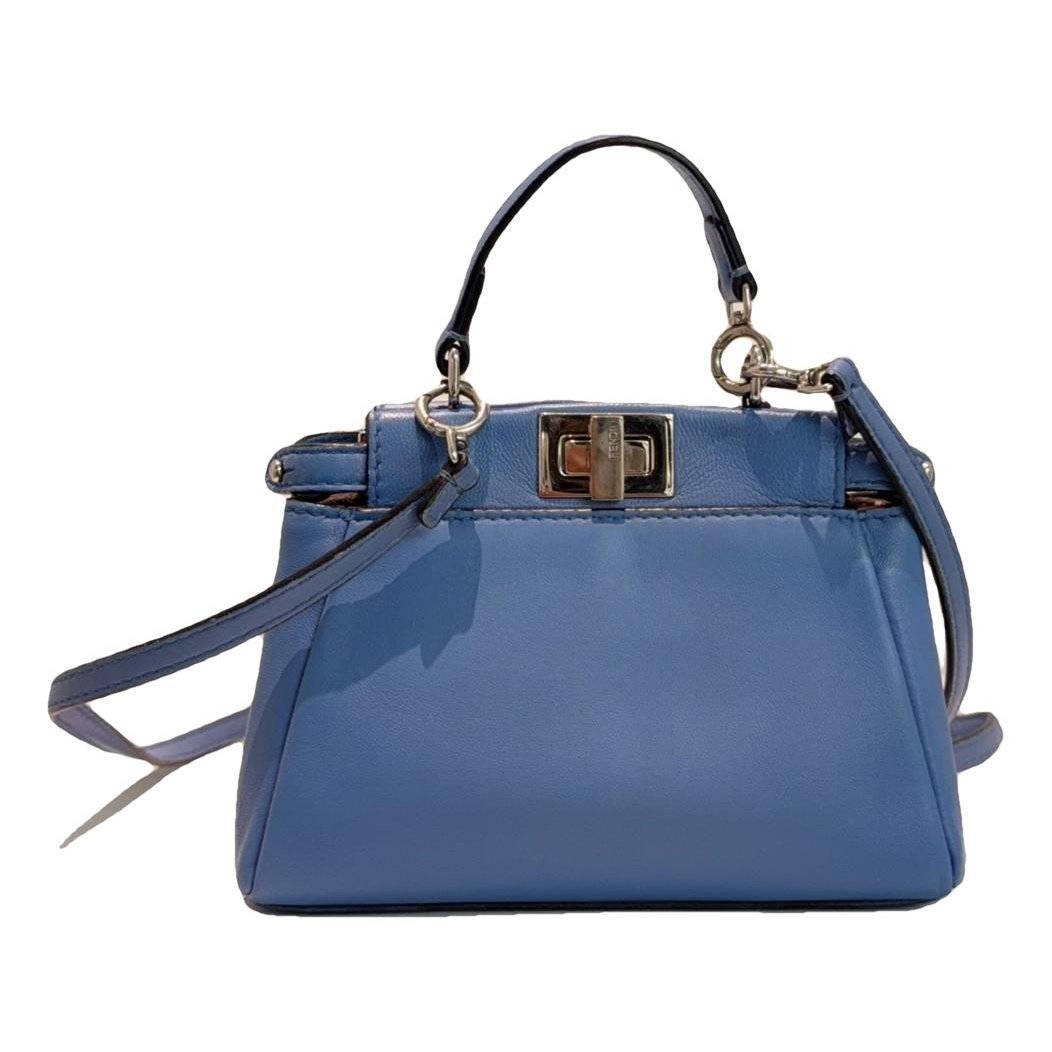 Peekaboo leather handbag