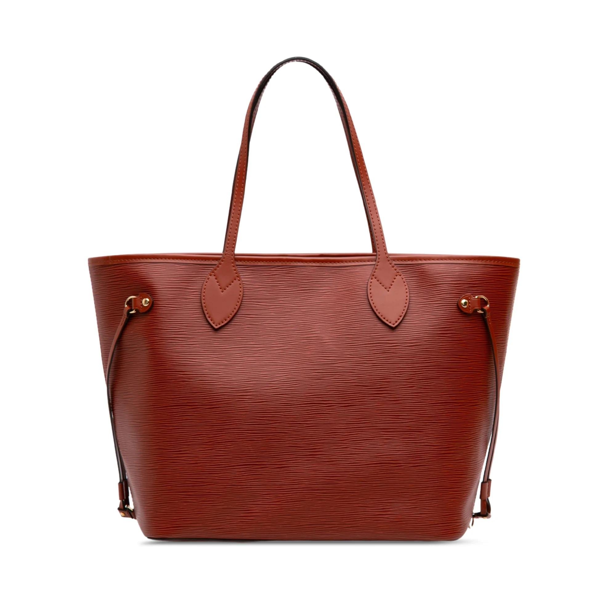Neverfull leather tote