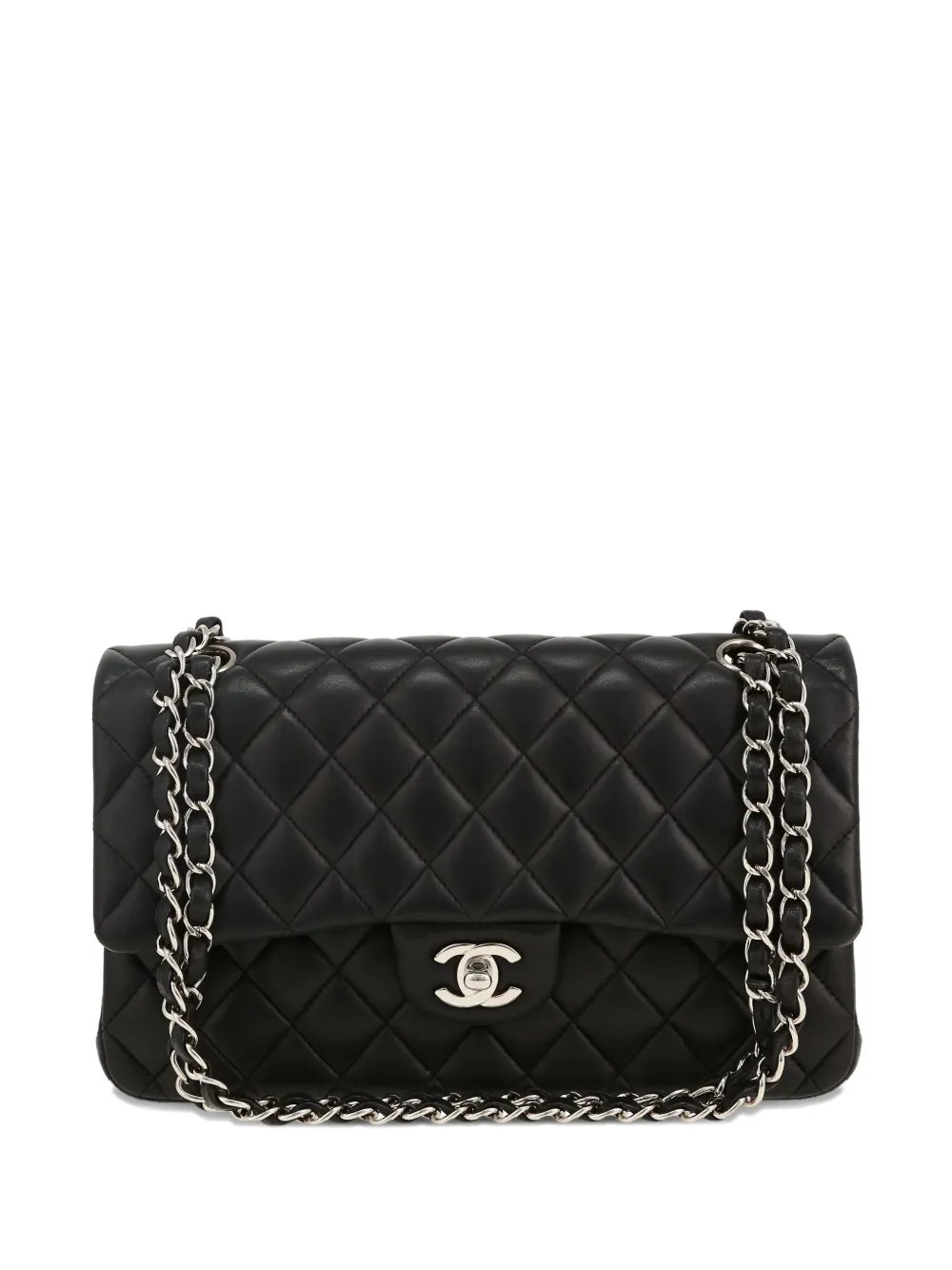 quilted leather handbag