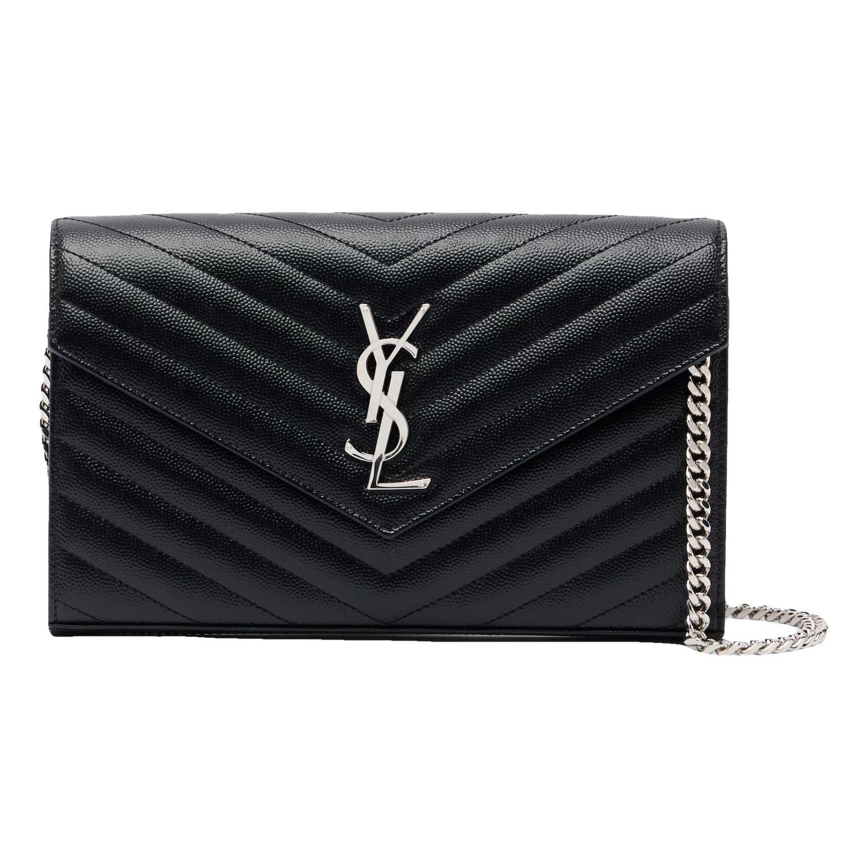 Portefeuille enveloppe leather handbag