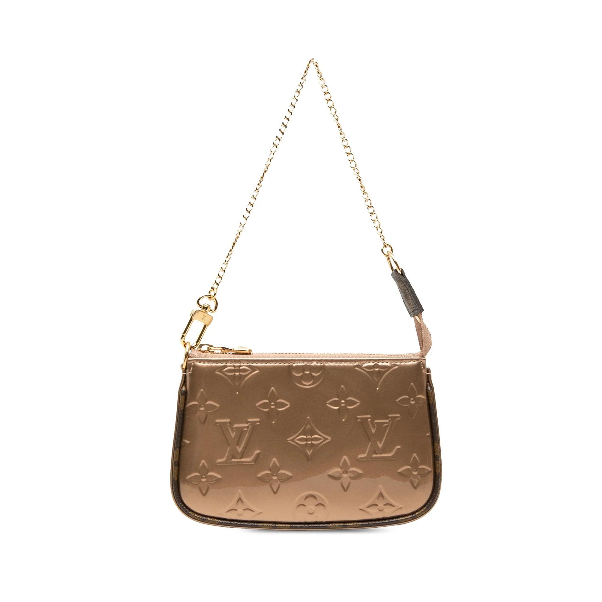 Pochette Accessoire leather handbag