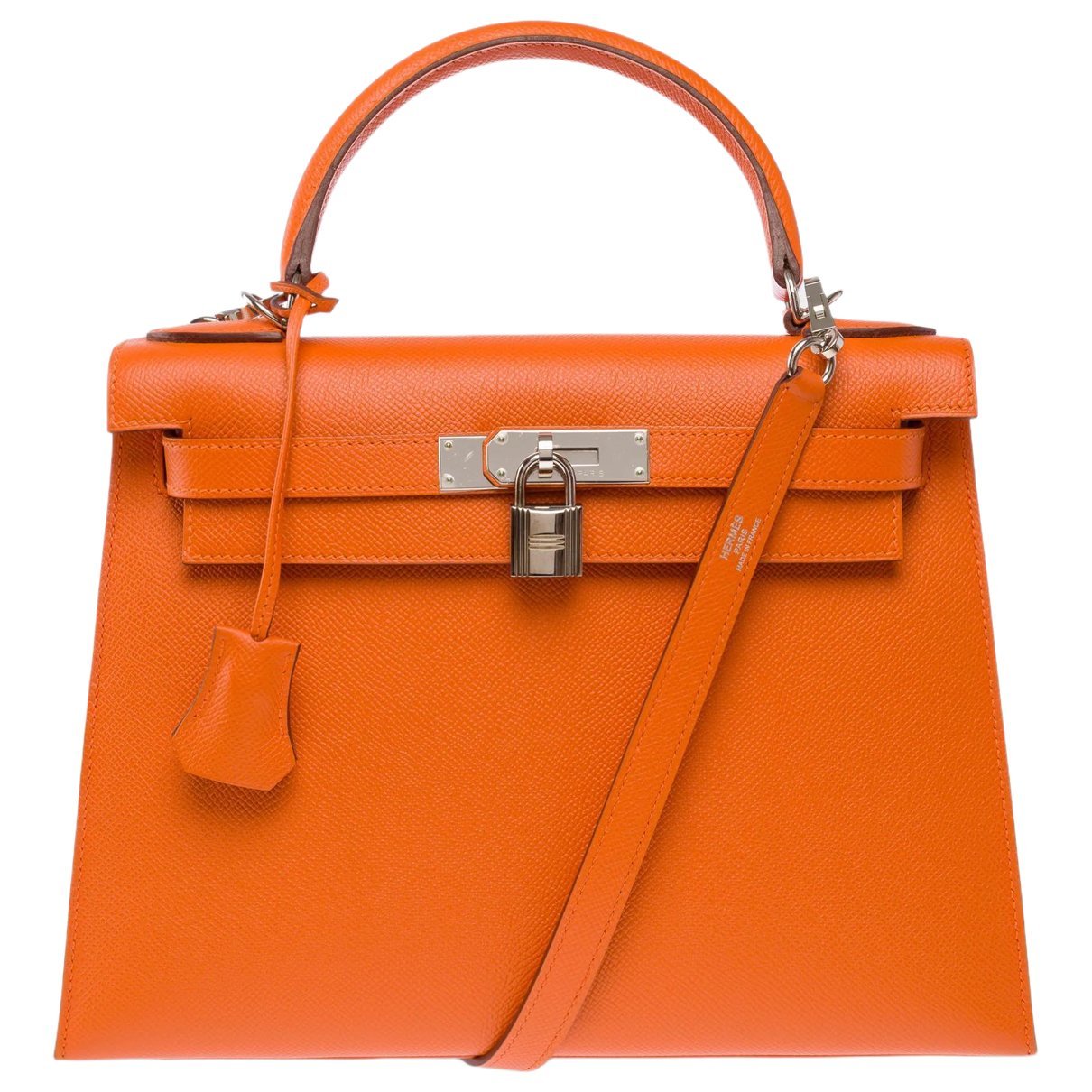 Kelly 28 leather handbag