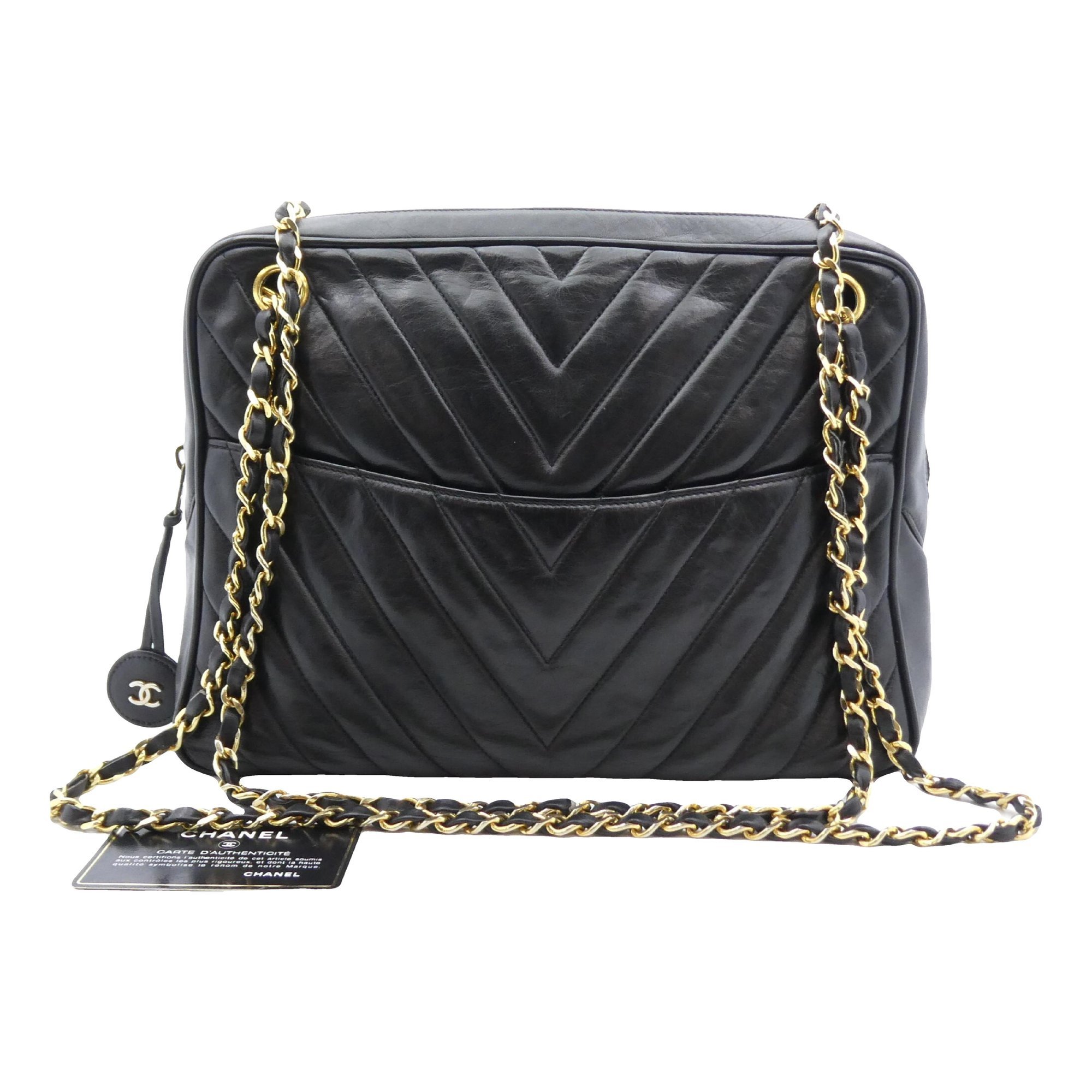 Grand shopping leather handbag