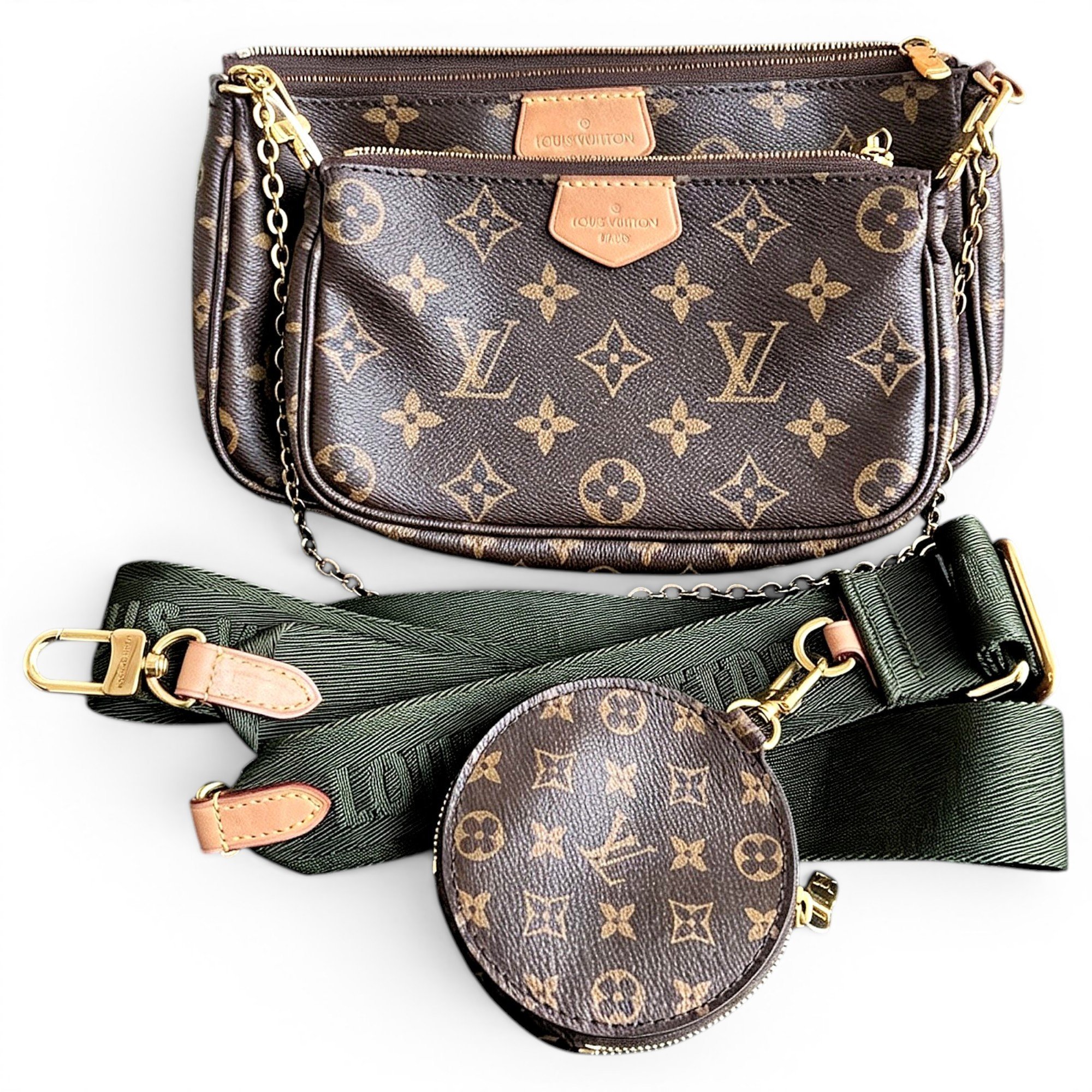 Multi Pochette Accessoires leather handbag
