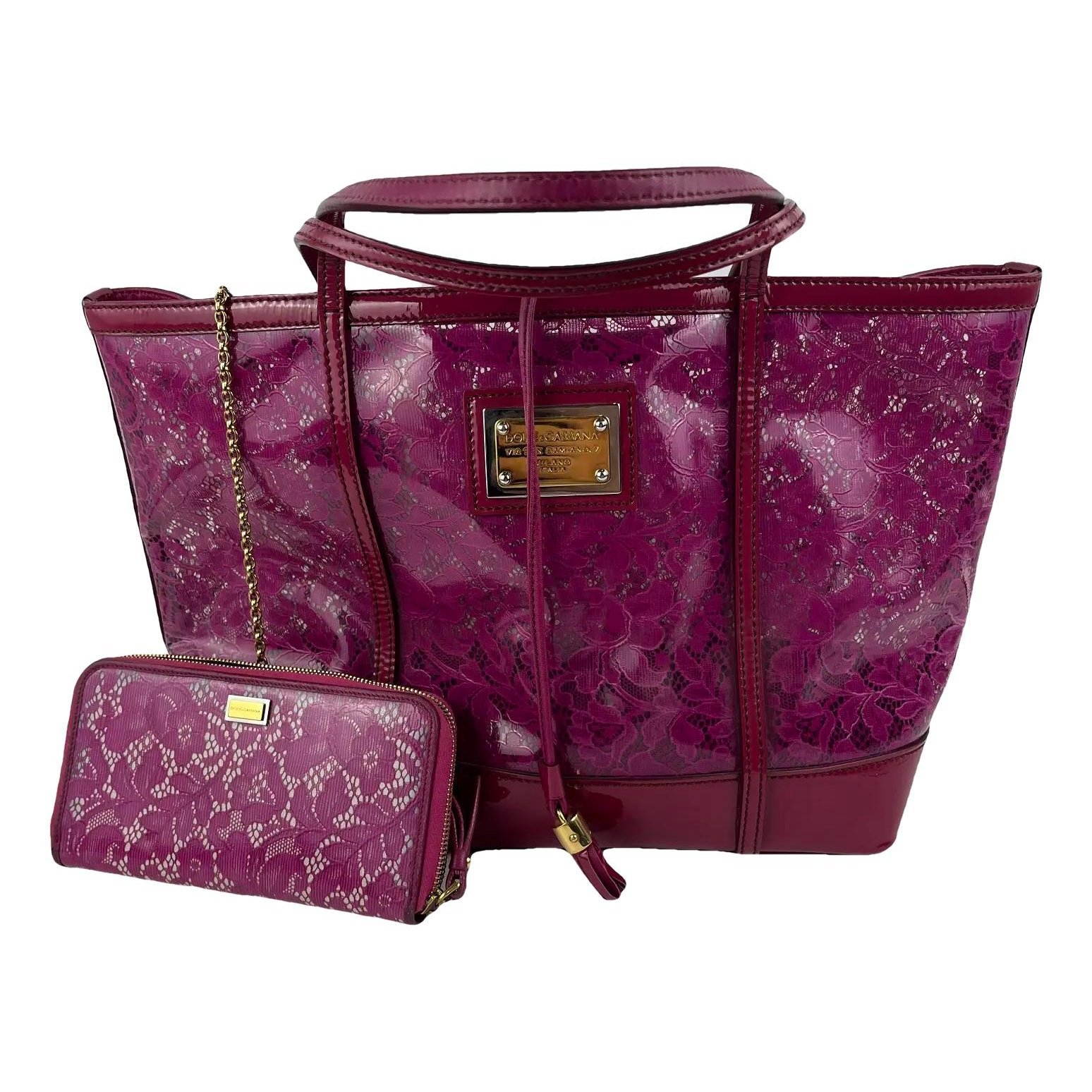 Dolce & Gabbana Patent leather tote